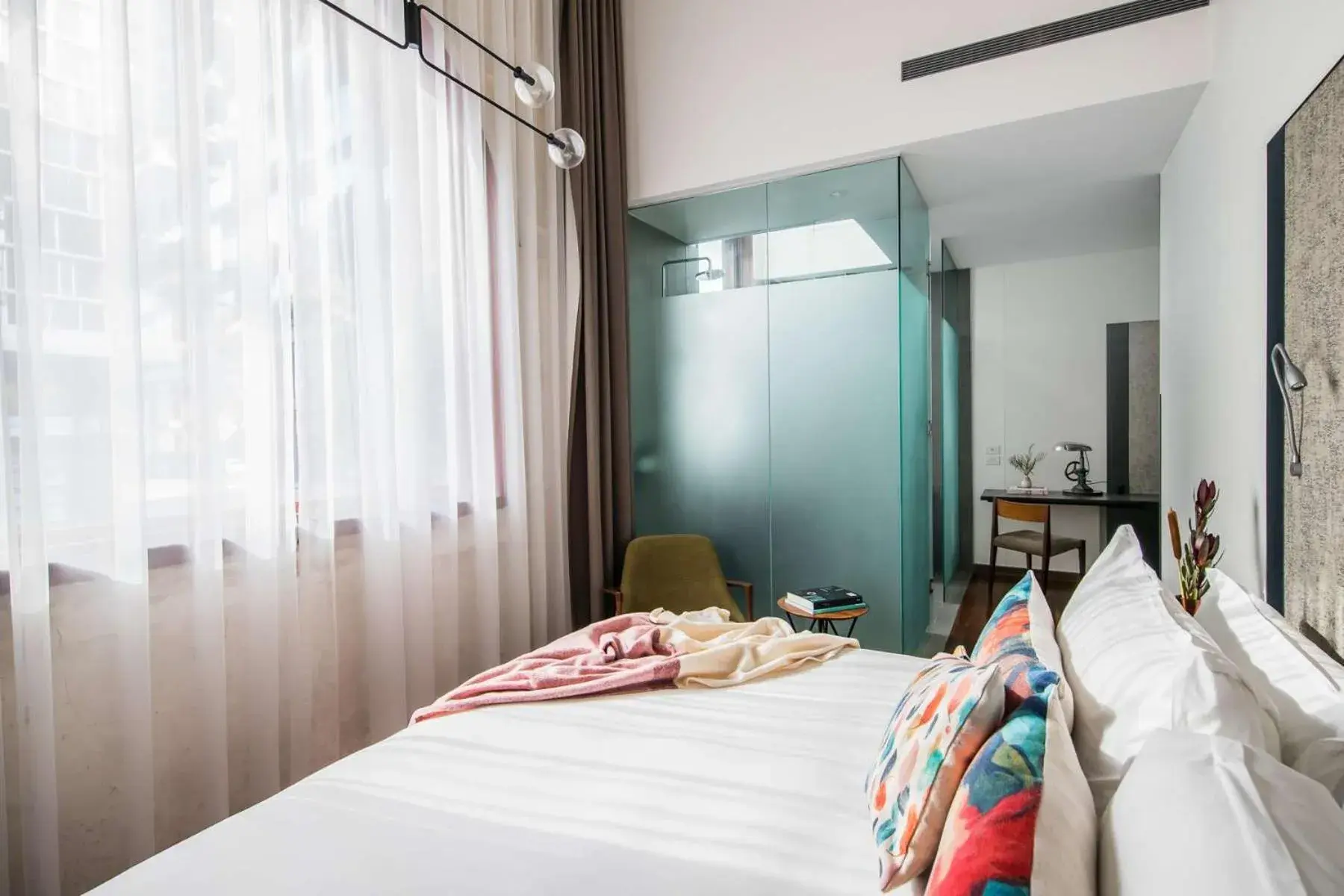 Bedroom, Bed in The Old Clare by Ode Hotels Bedroom, Bed in The Old Clare by Ode Hotels