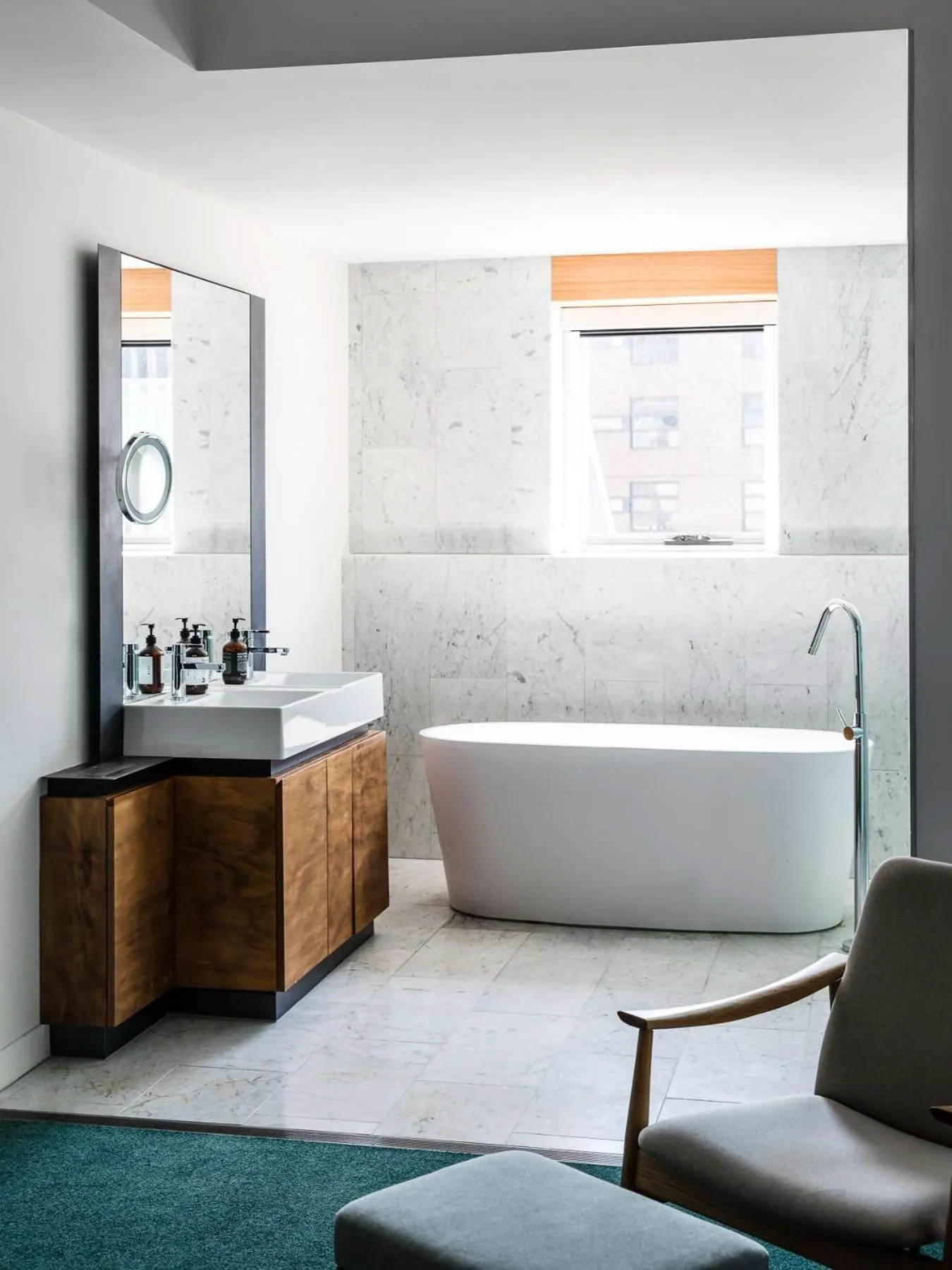 Bathroom in The Old Clare by Ode Hotels