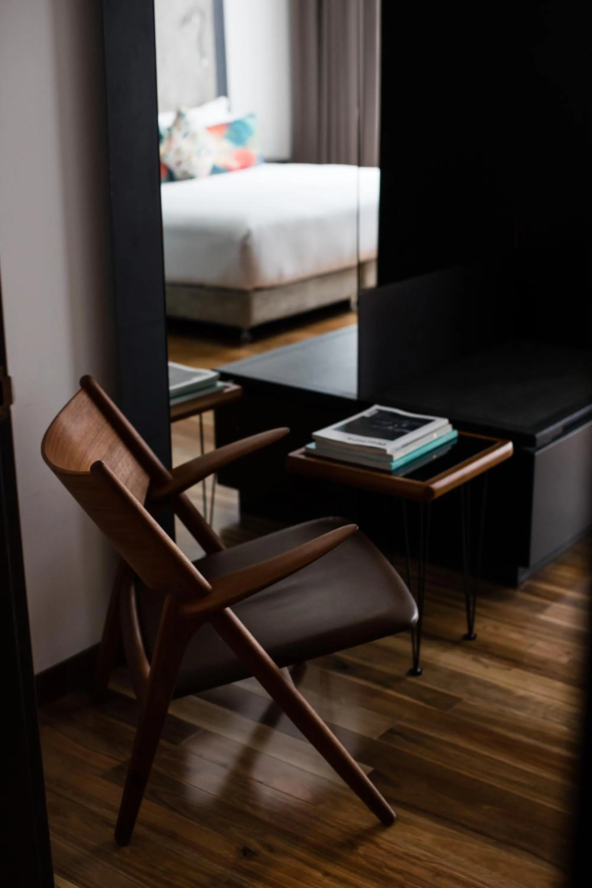 Decorative detail, Bed in The Old Clare by Ode Hotels