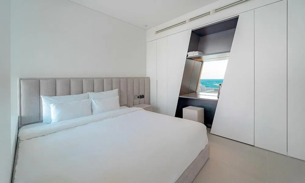 Bed in Pohang Starscape Pool Villa