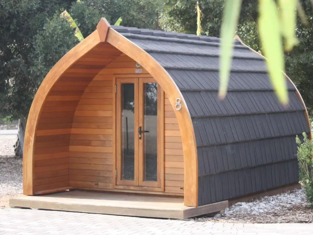 Wooden Tent in BIG4 Port Willunga Tourist Park Wooden Tent in BIG4 Port Willunga Tourist Park