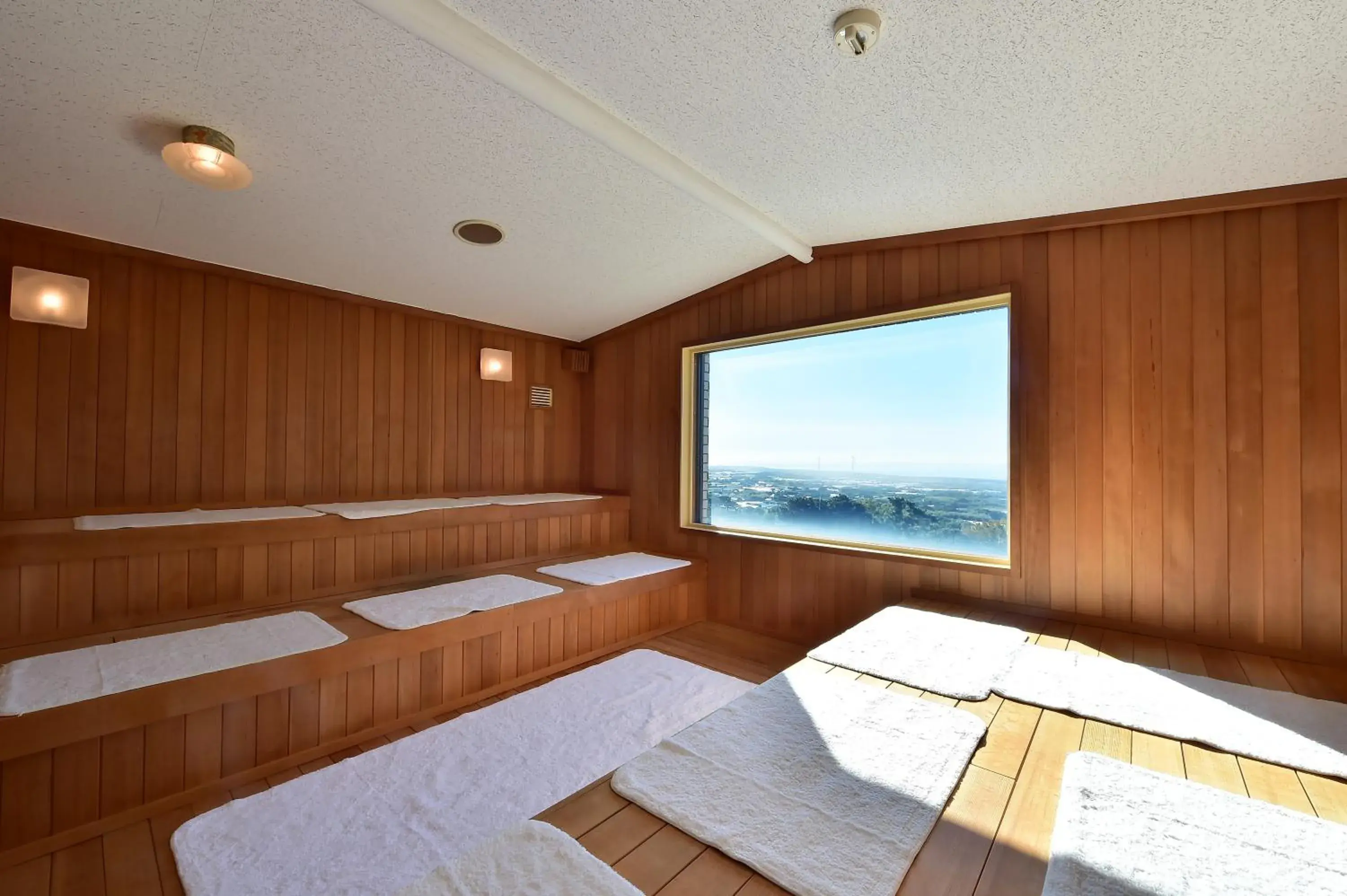 Sauna, Bed in Shizuoka Country Hamaoka Course & Hotel Sauna, Bed in Shizuoka Country Hamaoka Course & Hotel
