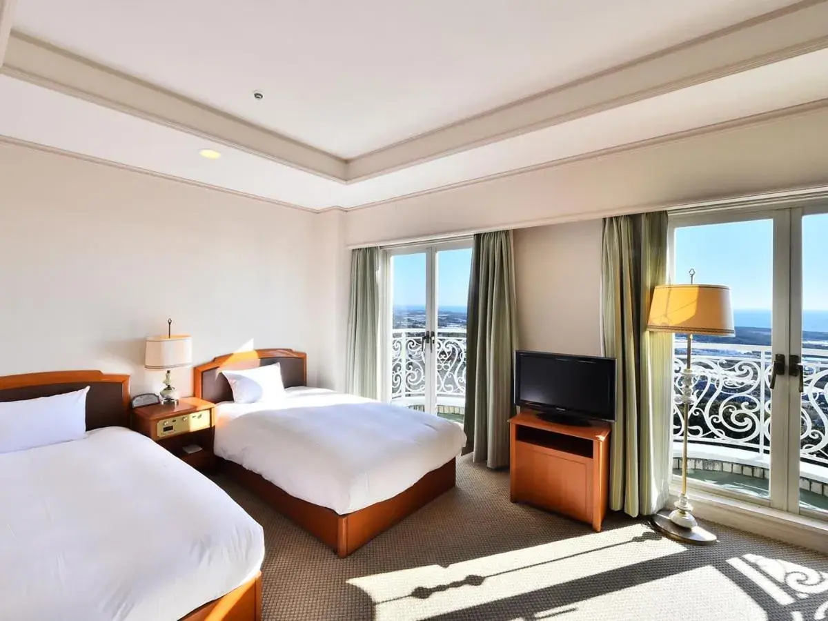 Bed in Shizuoka Country Hamaoka Course & Hotel Bed in Shizuoka Country Hamaoka Course & Hotel