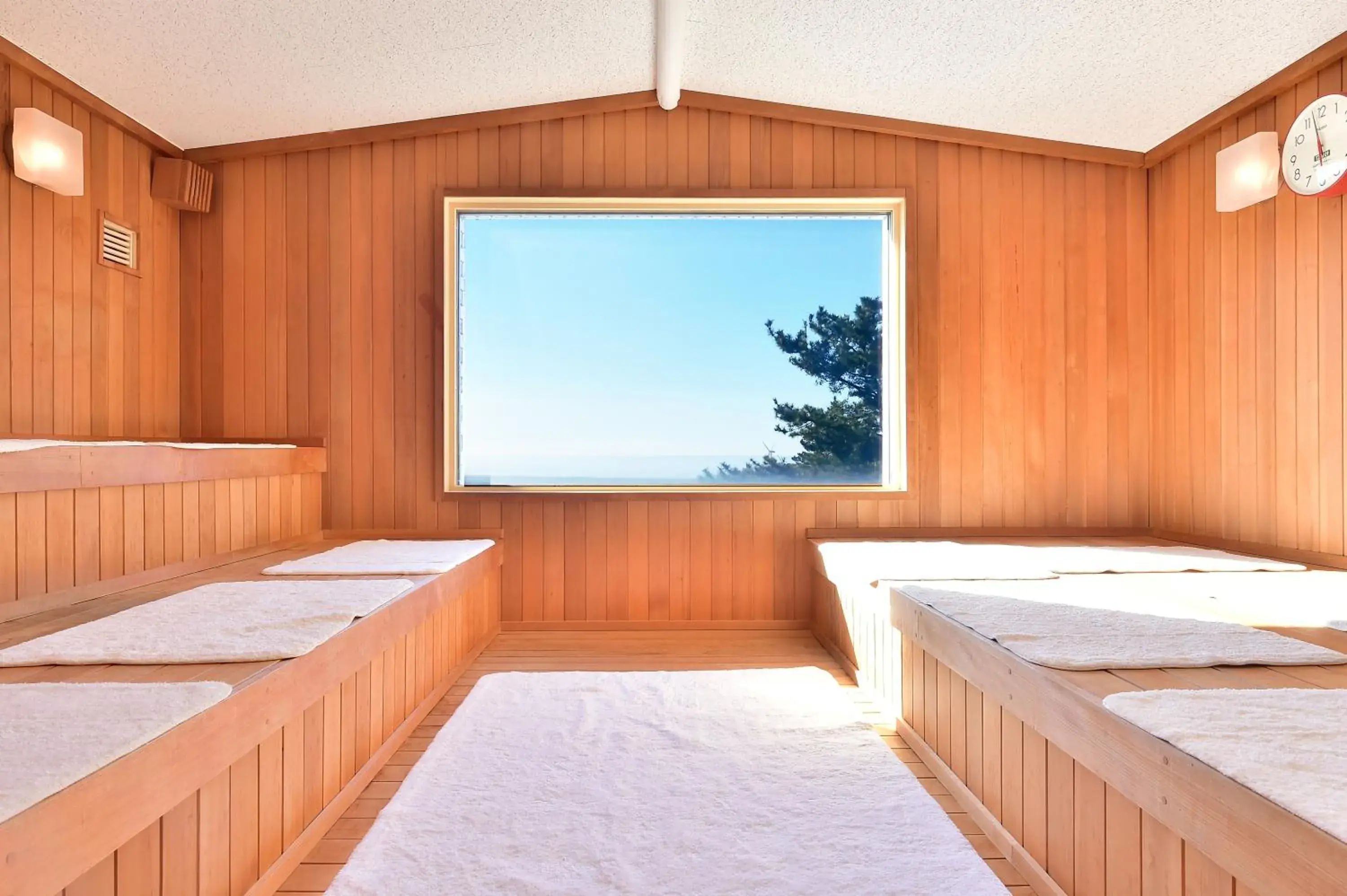 Sauna, Bed in Shizuoka Country Hamaoka Course & Hotel Sauna, Bed in Shizuoka Country Hamaoka Course & Hotel