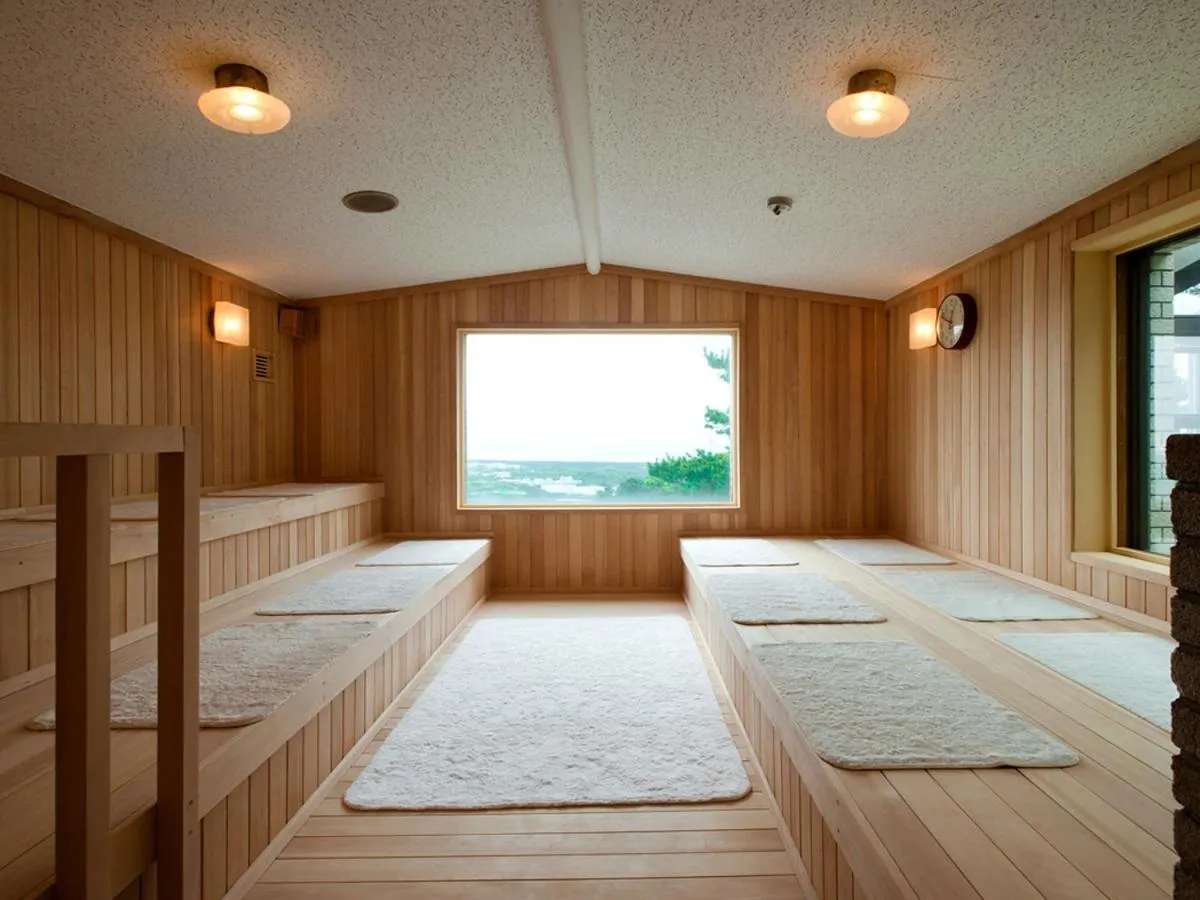 Sauna, Bed in Shizuoka Country Hamaoka Course & Hotel