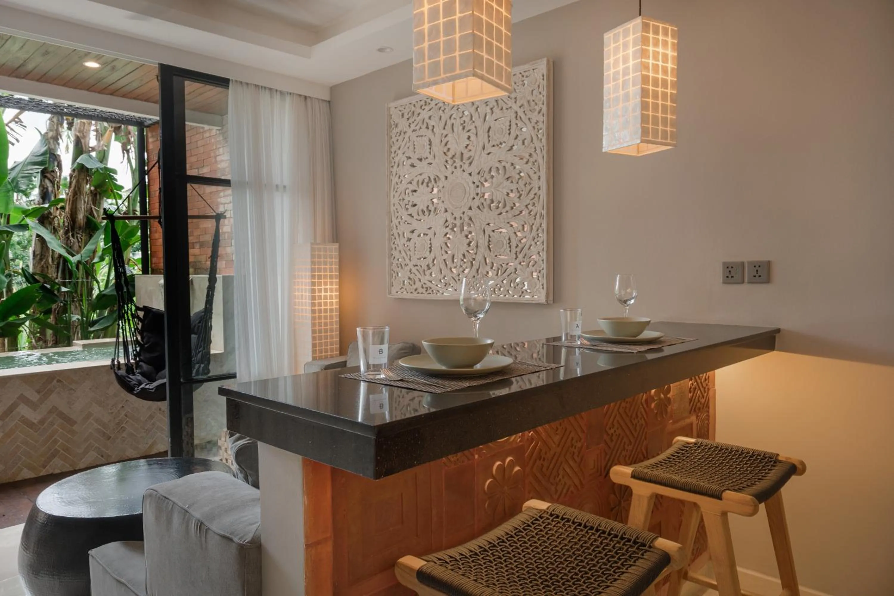 Dining area in Baliris Canggu Villa by Betterplace
