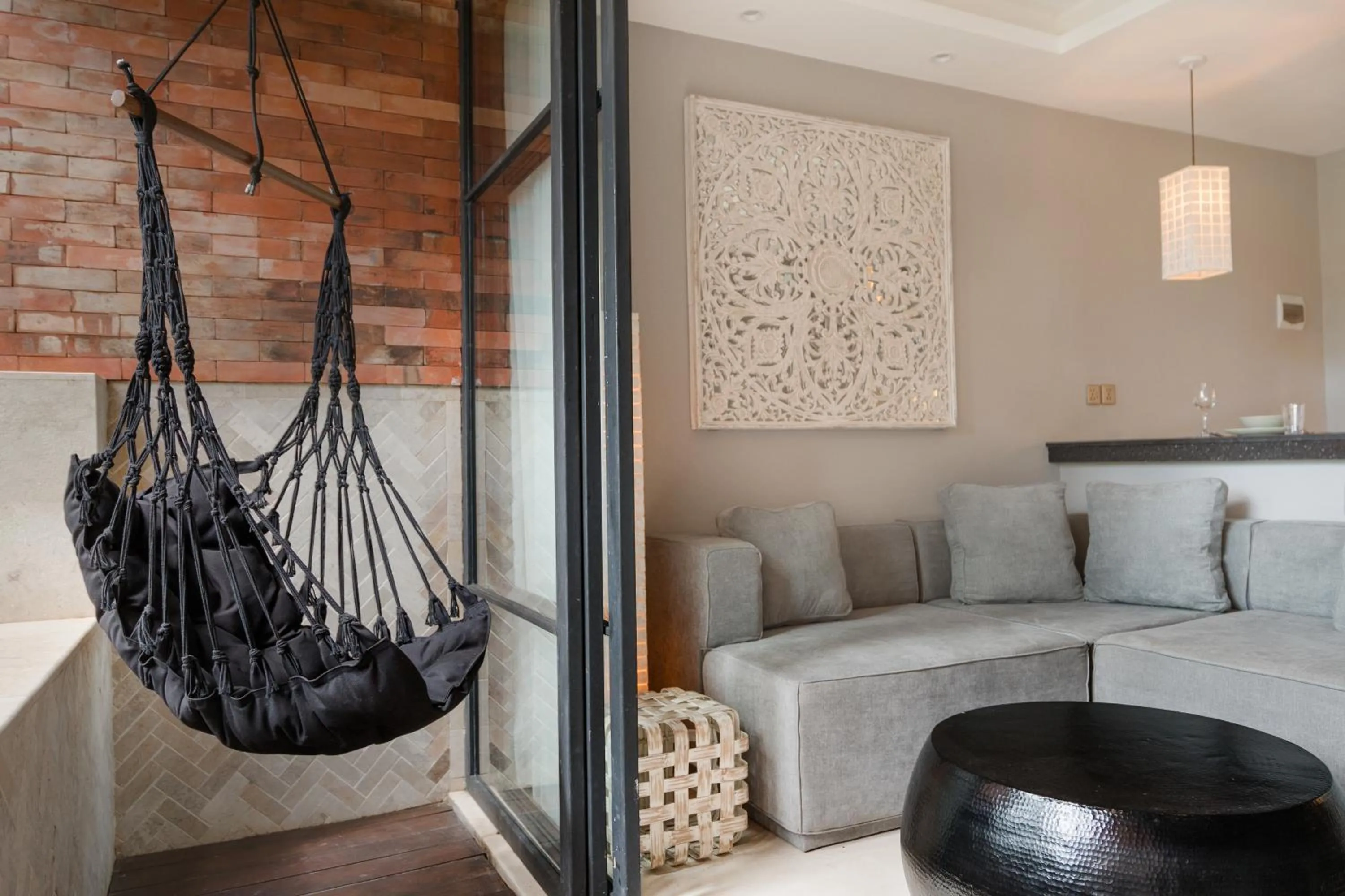 Living room in Baliris Canggu Villa by Betterplace
