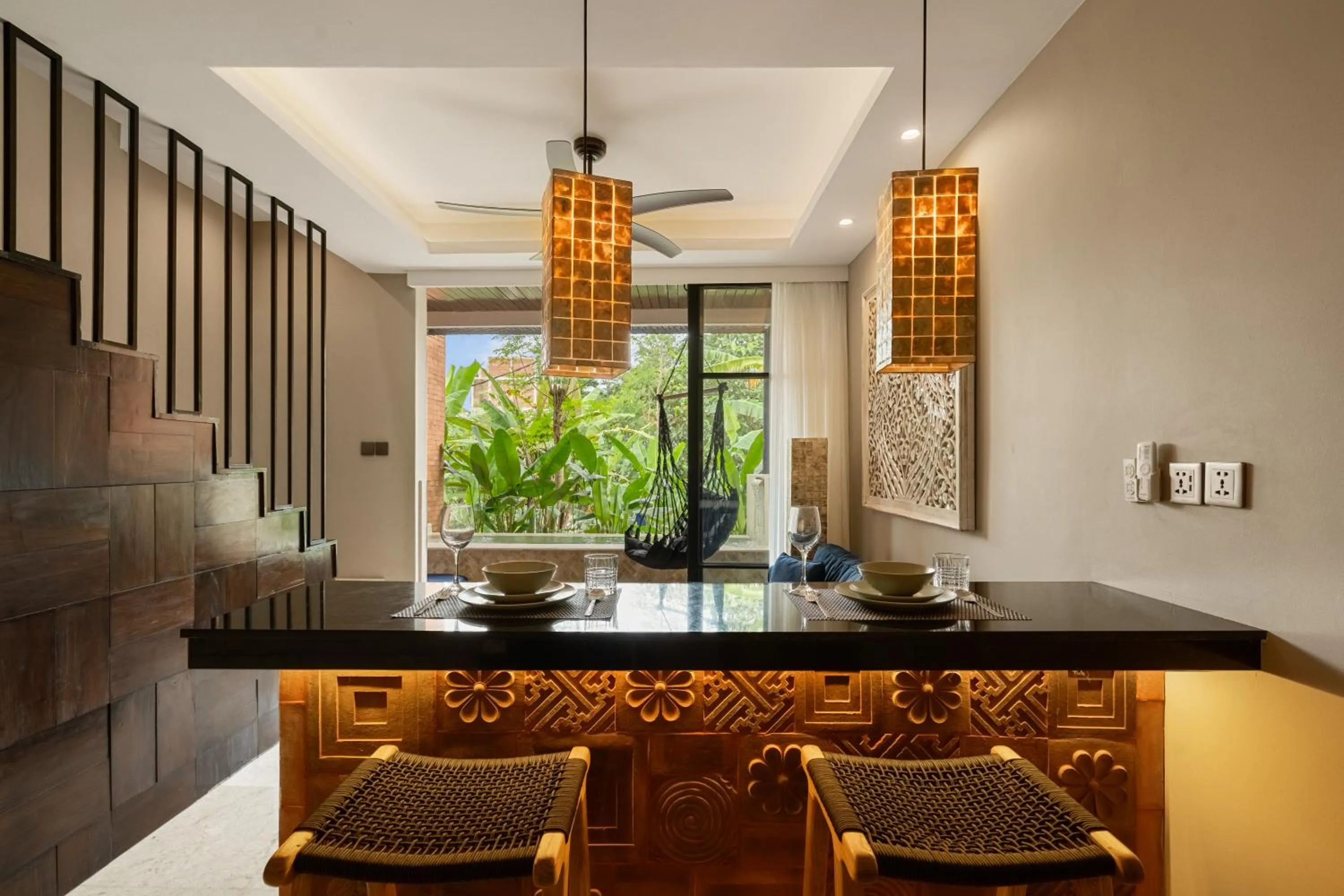 Dining area in Baliris Canggu Villa by Betterplace
