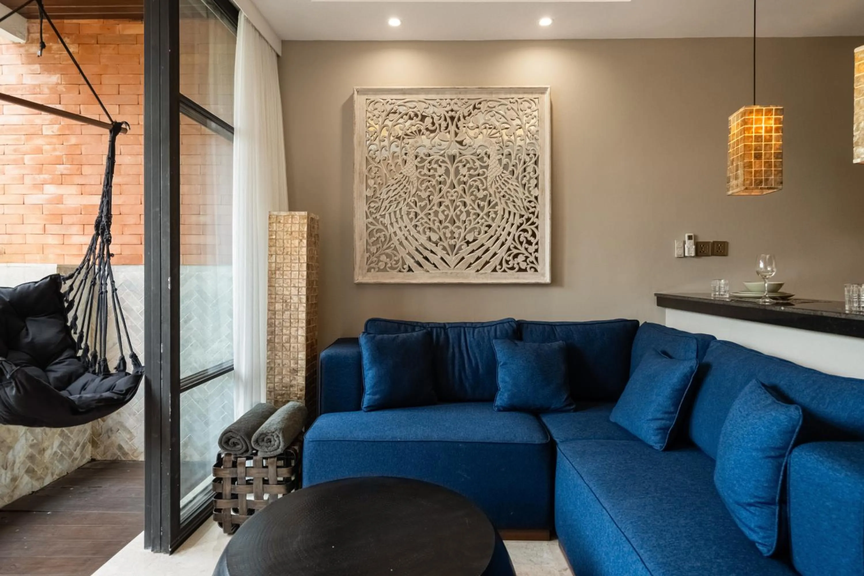 Living room in Baliris Canggu Villa by Betterplace