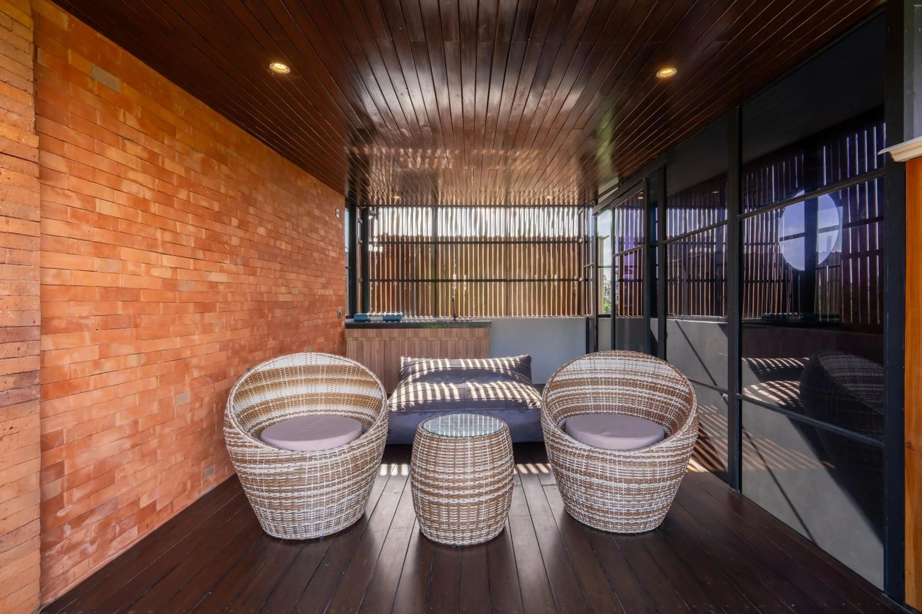 Balcony/Terrace in Baliris Canggu Villa by Betterplace