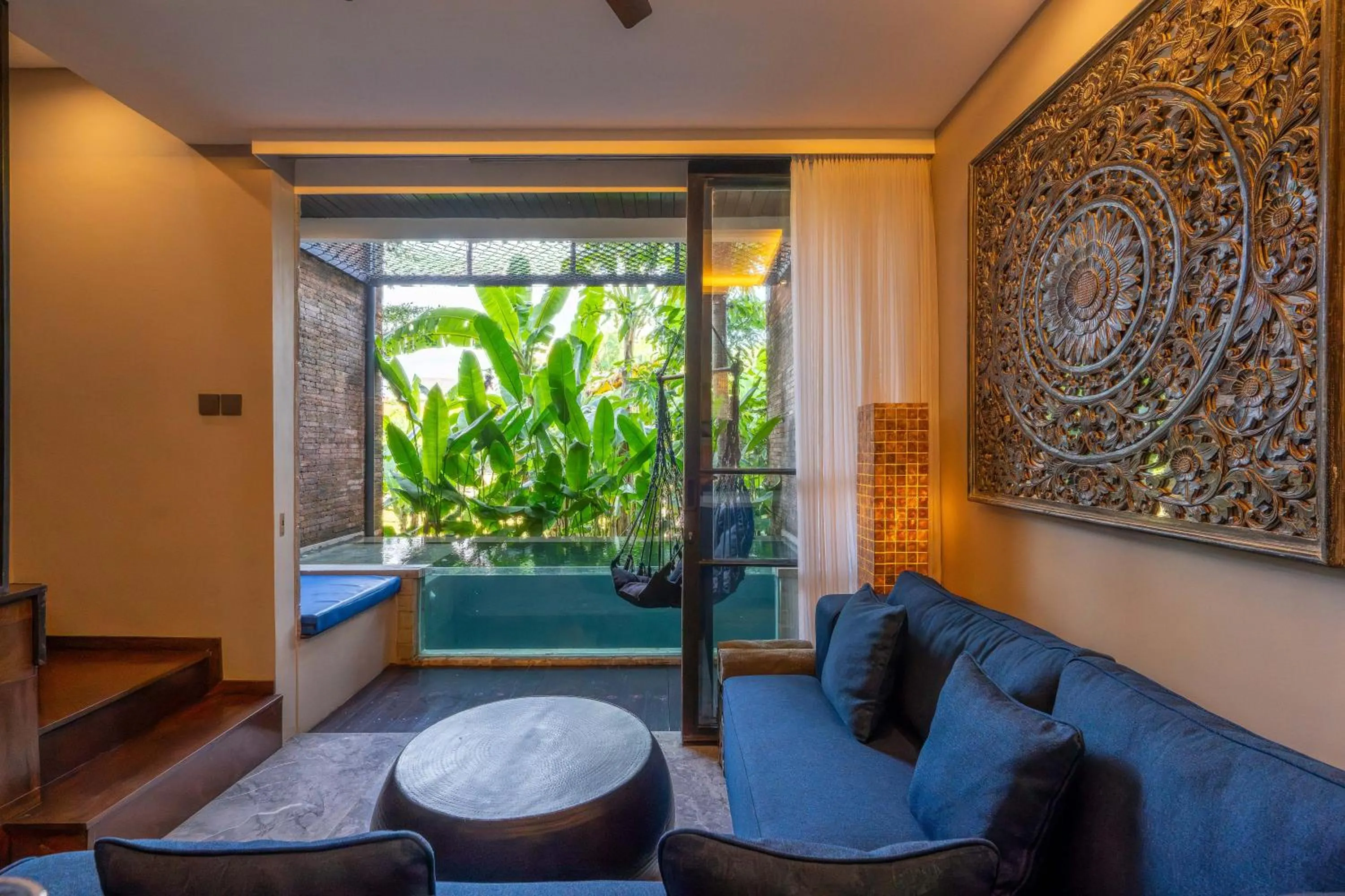Living room in Baliris Canggu Villa by Betterplace