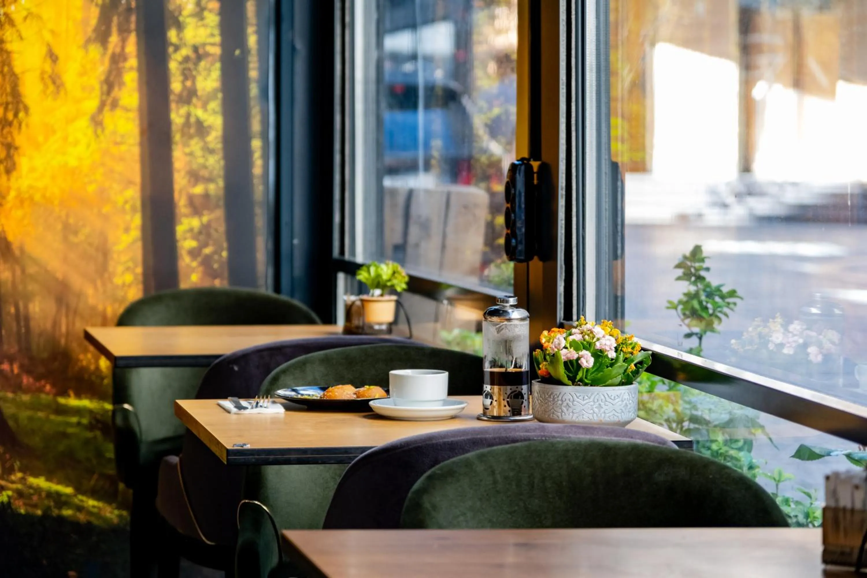 Breakfast in Peak Star Hotel