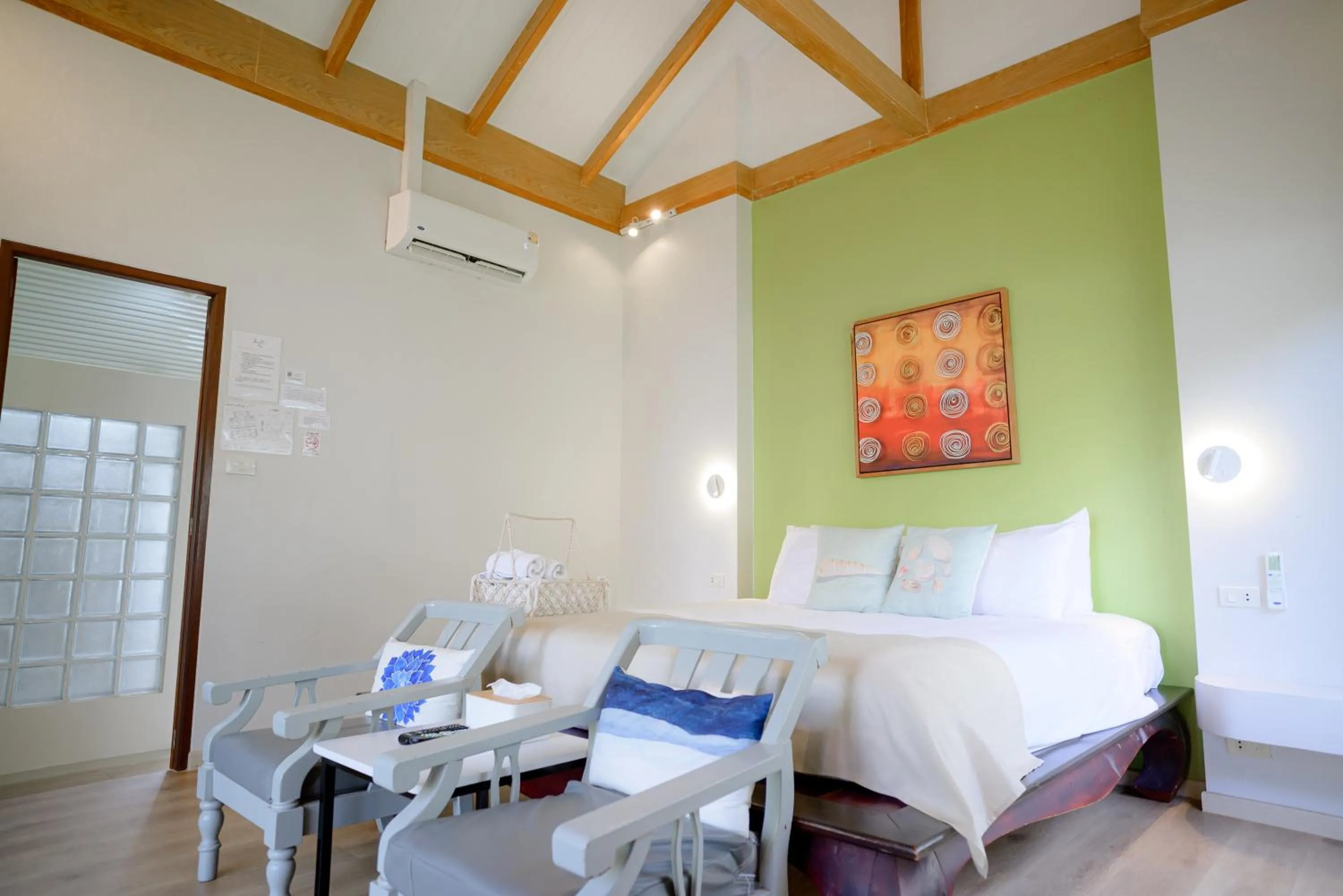 Bed in Seashell Village Resort