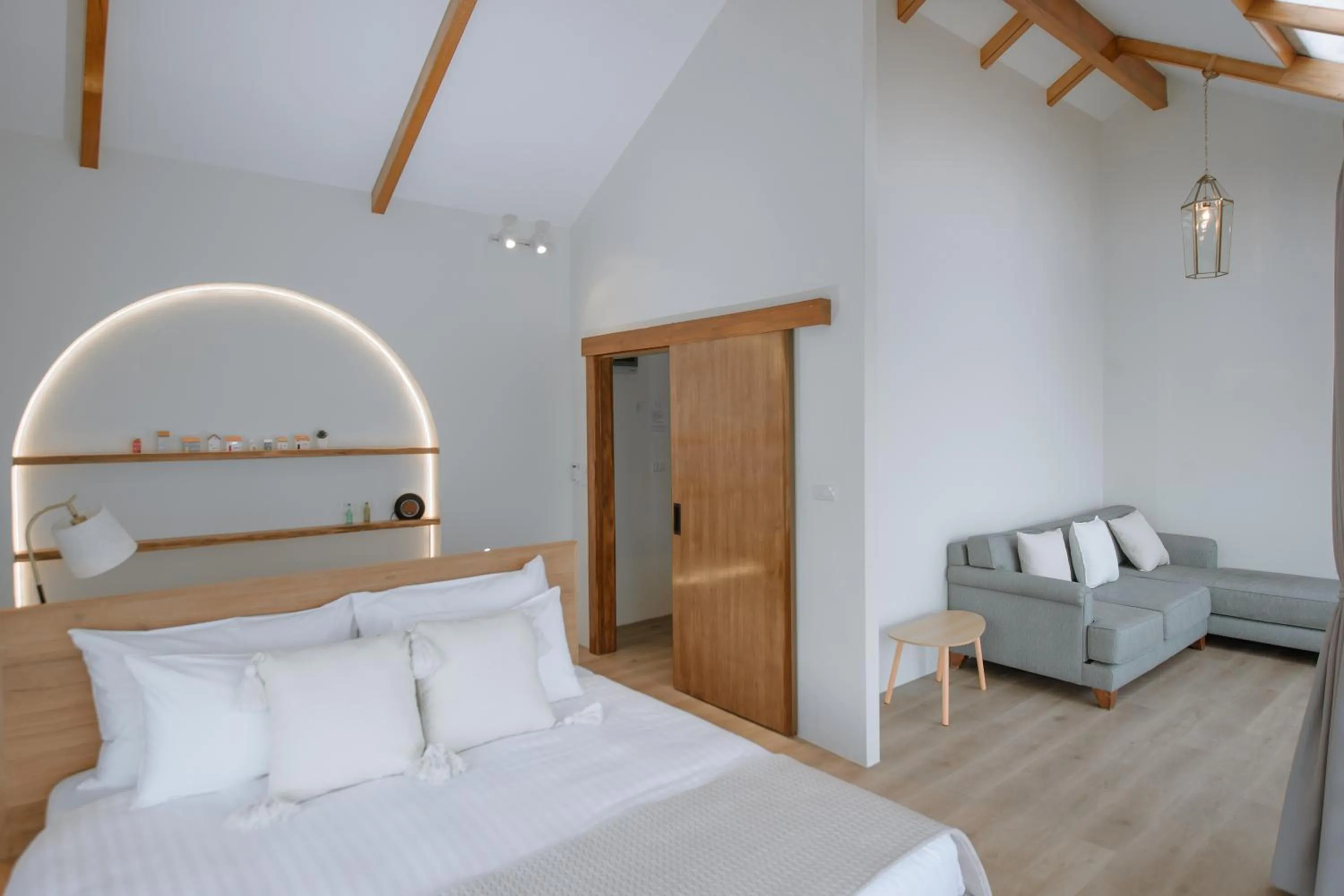 Bed in Seashell Village Resort