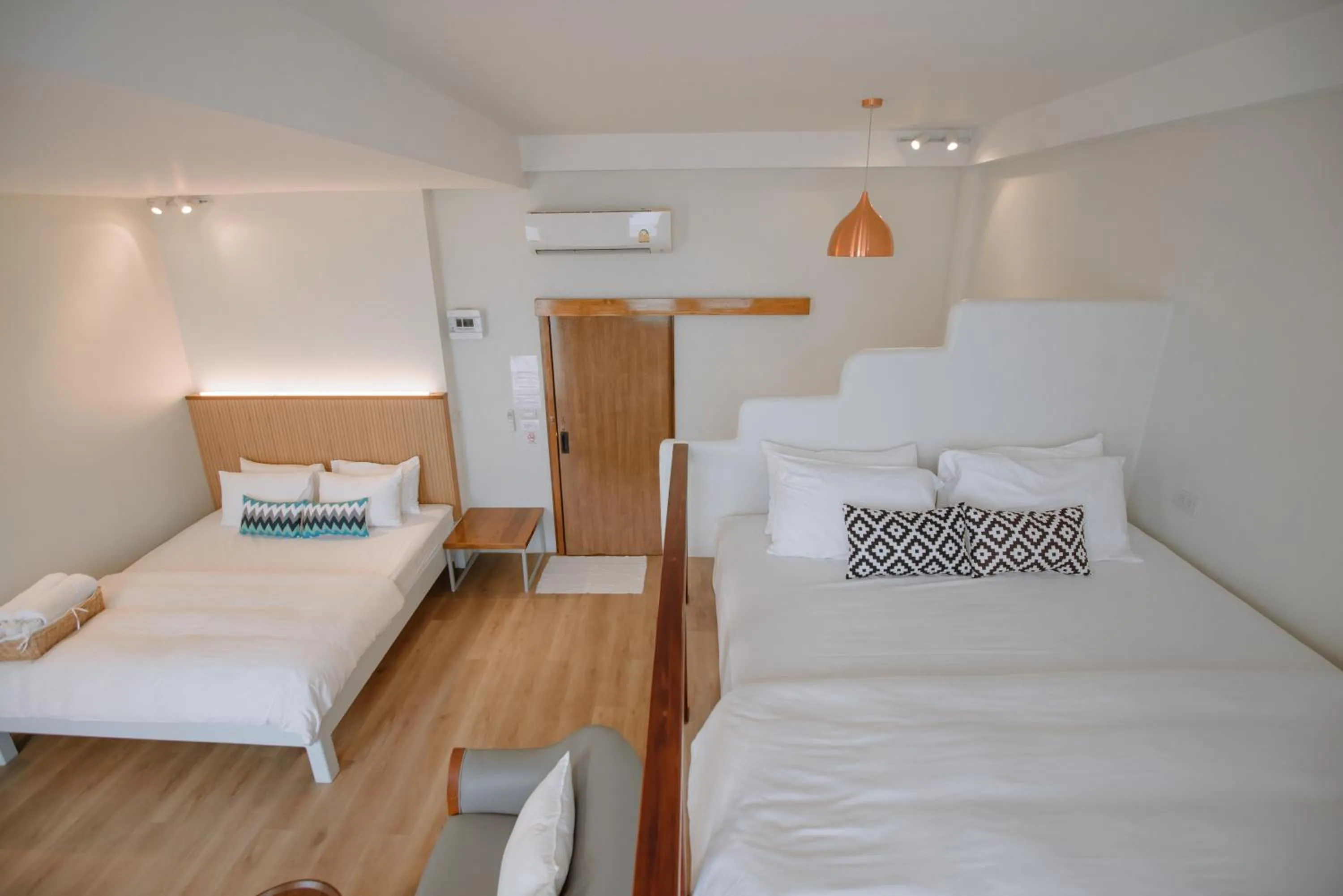 Bed in Seashell Village Resort