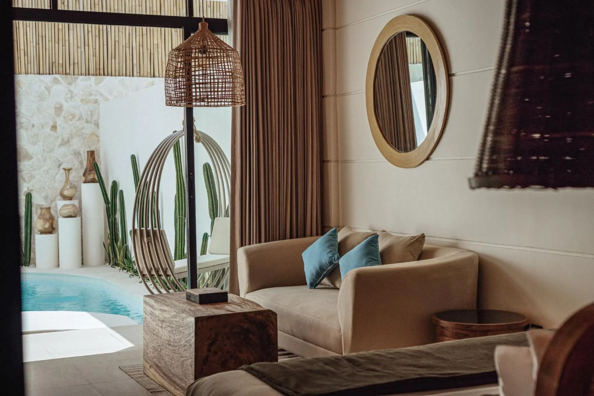 Living room in The Arden Villa Uluwatu by Ini Vie Hospitality