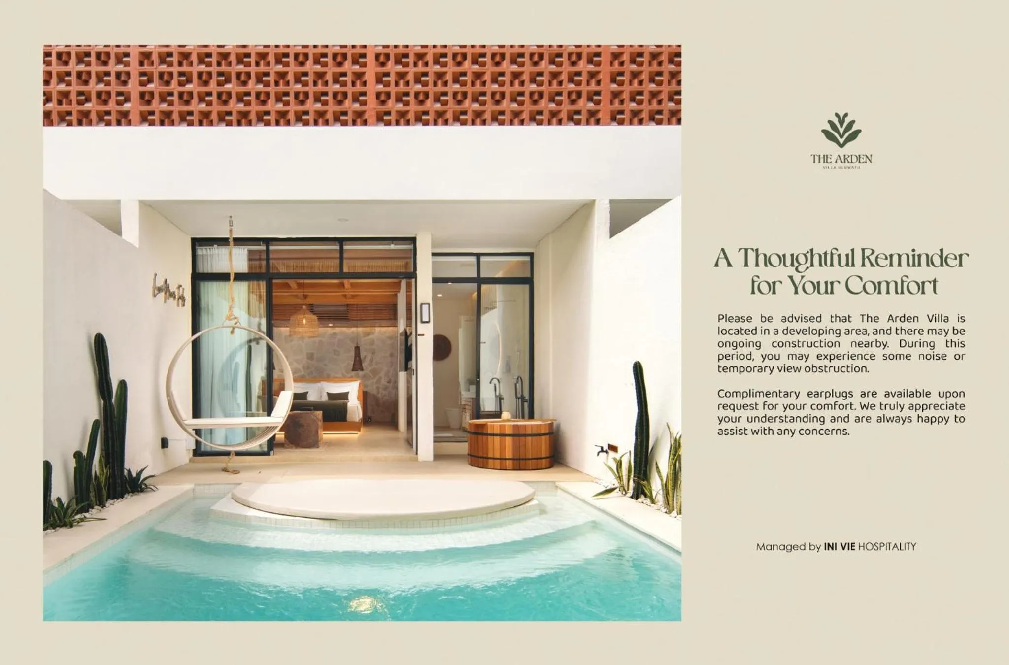 Property building in The Arden Villa Uluwatu by Ini Vie Hospitality