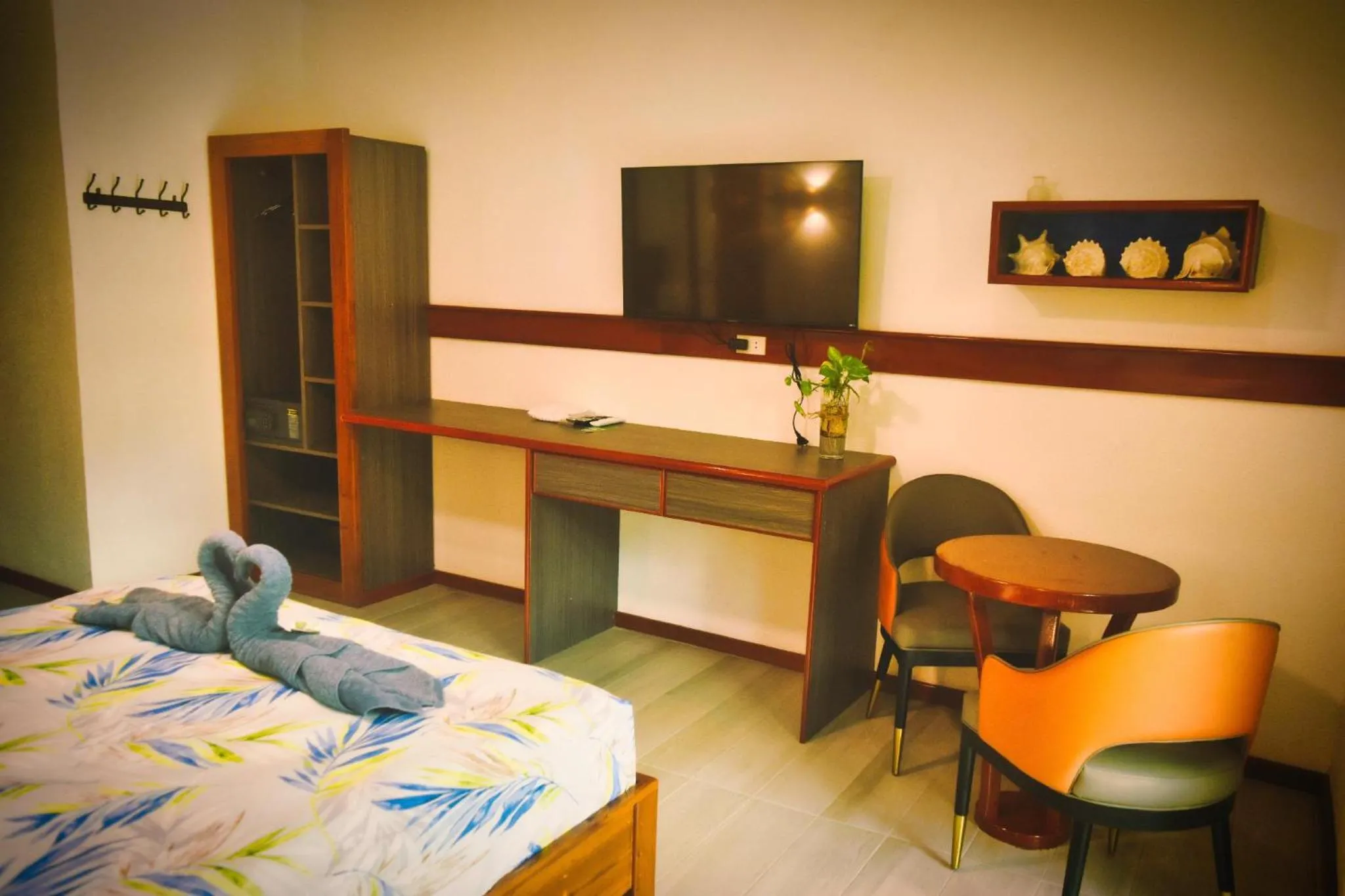 Bed in P1 Resort