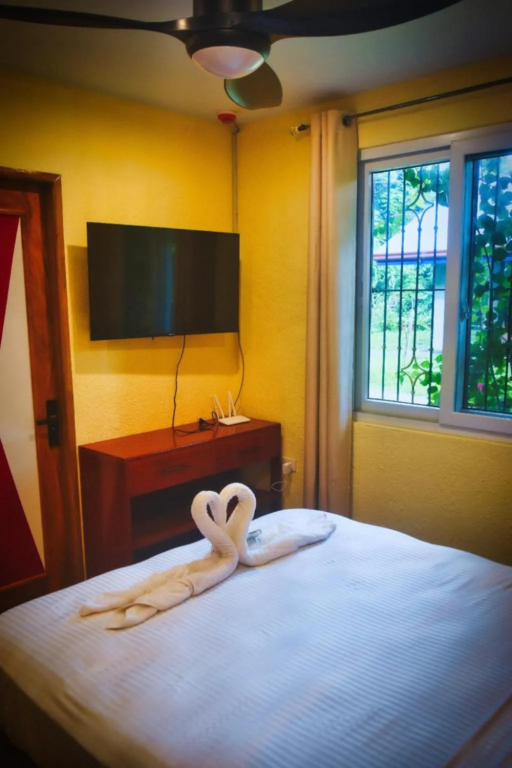 View (from property/room), Bed in P1 Resort