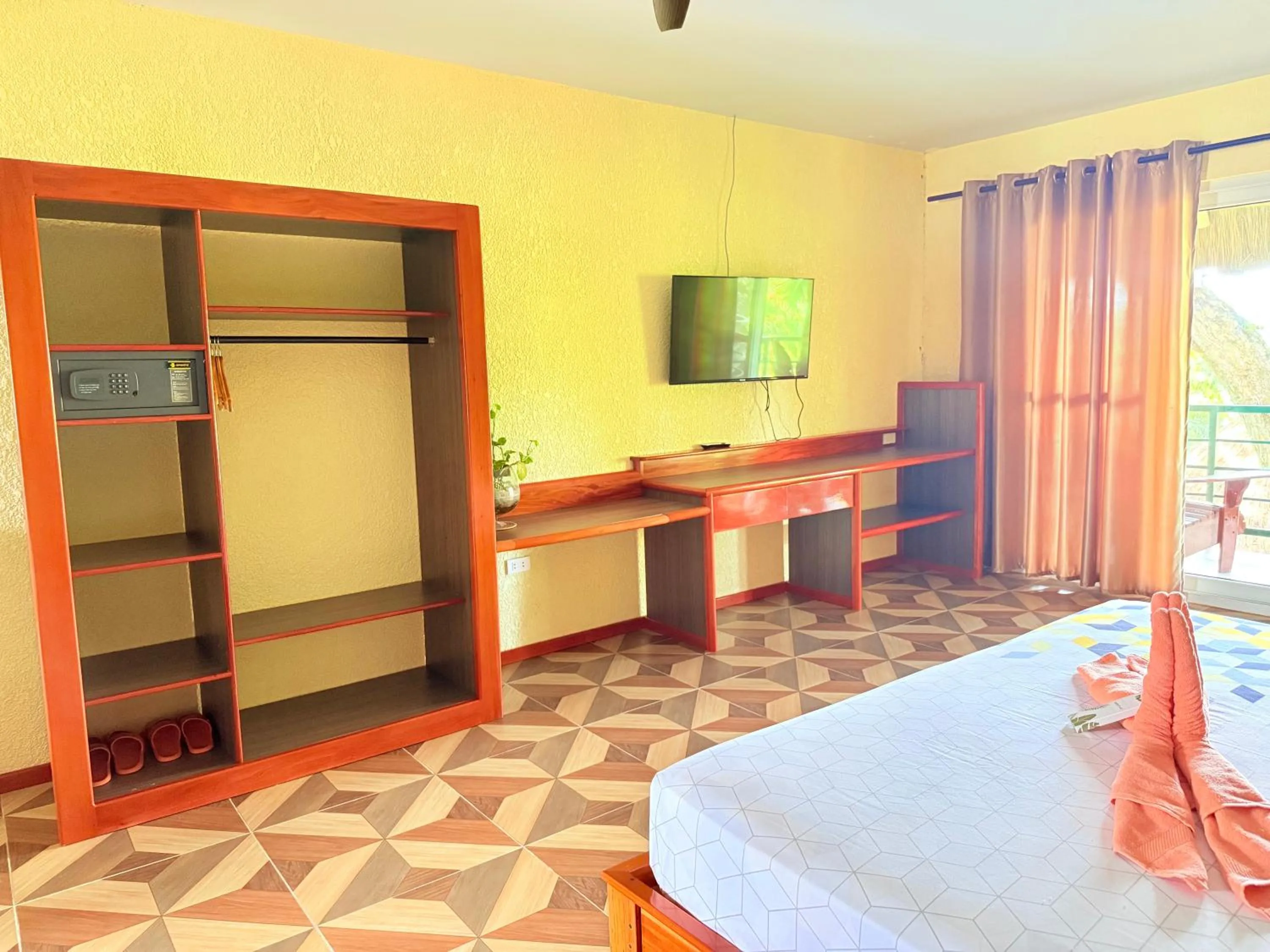 Bed in P1 Resort