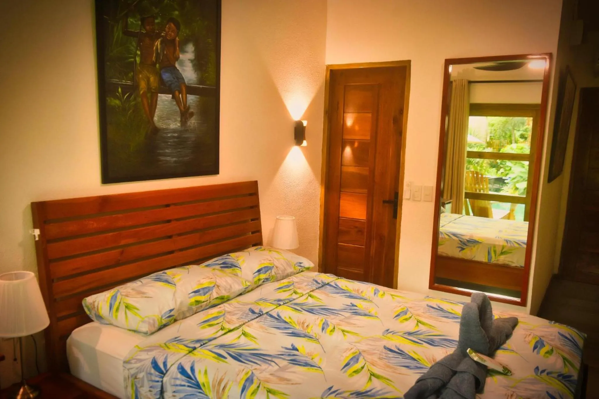 Bed in P1 Resort