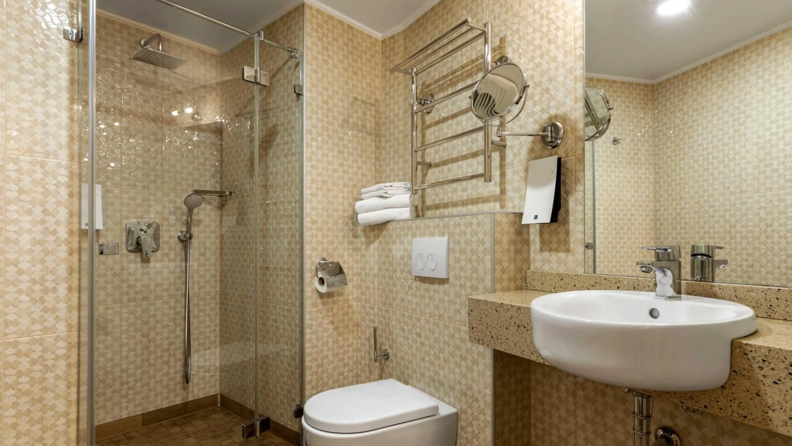 Shower in Wellton Riga Hotel & SPA