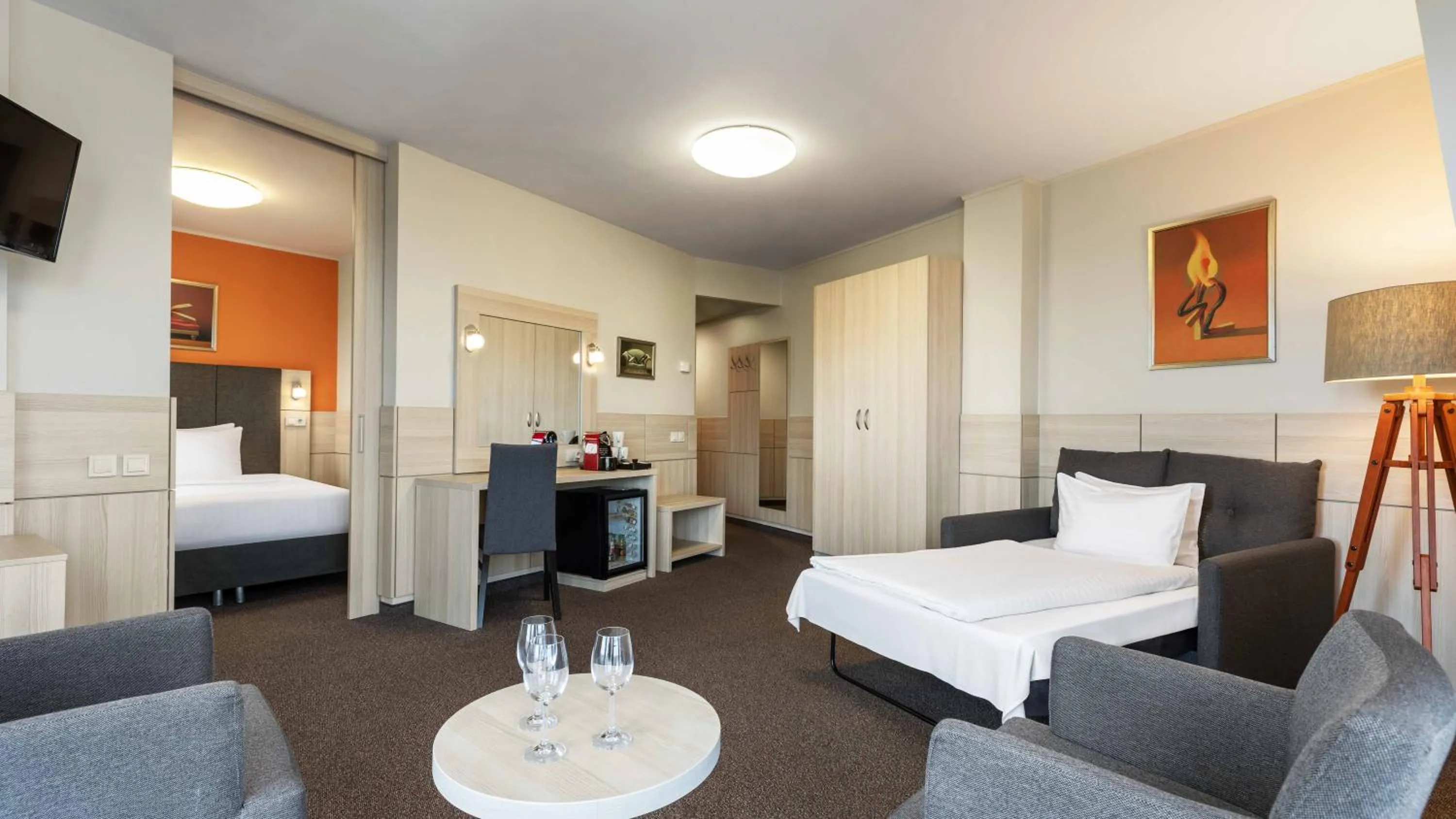 TV and multimedia, Bed in Wellton Riga Hotel & SPA