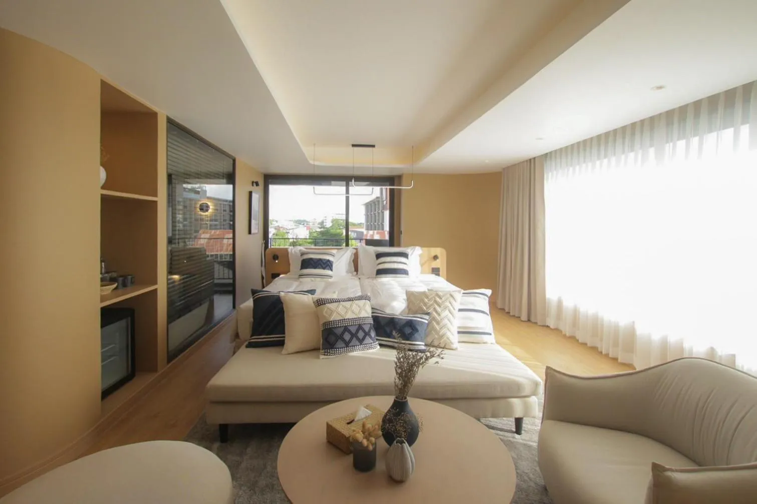 Bedroom in LePont Riverfront Resort Nongkhai