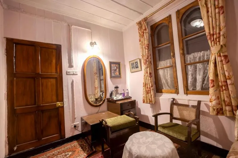 Seating area in Windamere Hotel - A Colonial Heritage