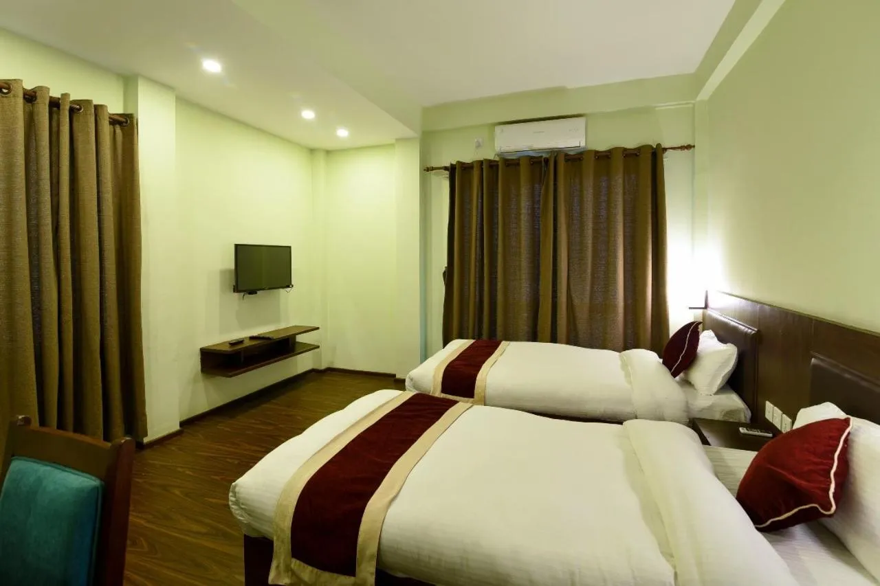 Bed in Hotel Harmony