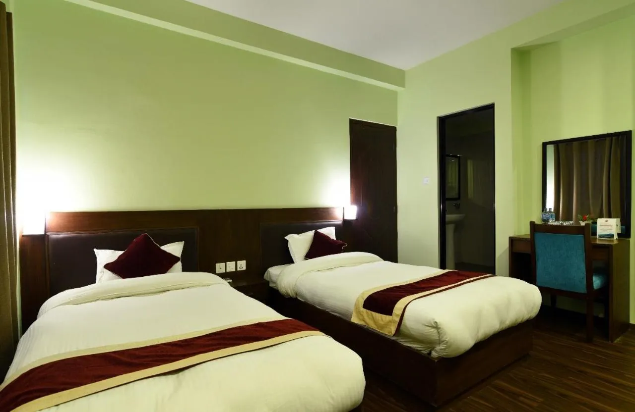 Bed in Hotel Harmony