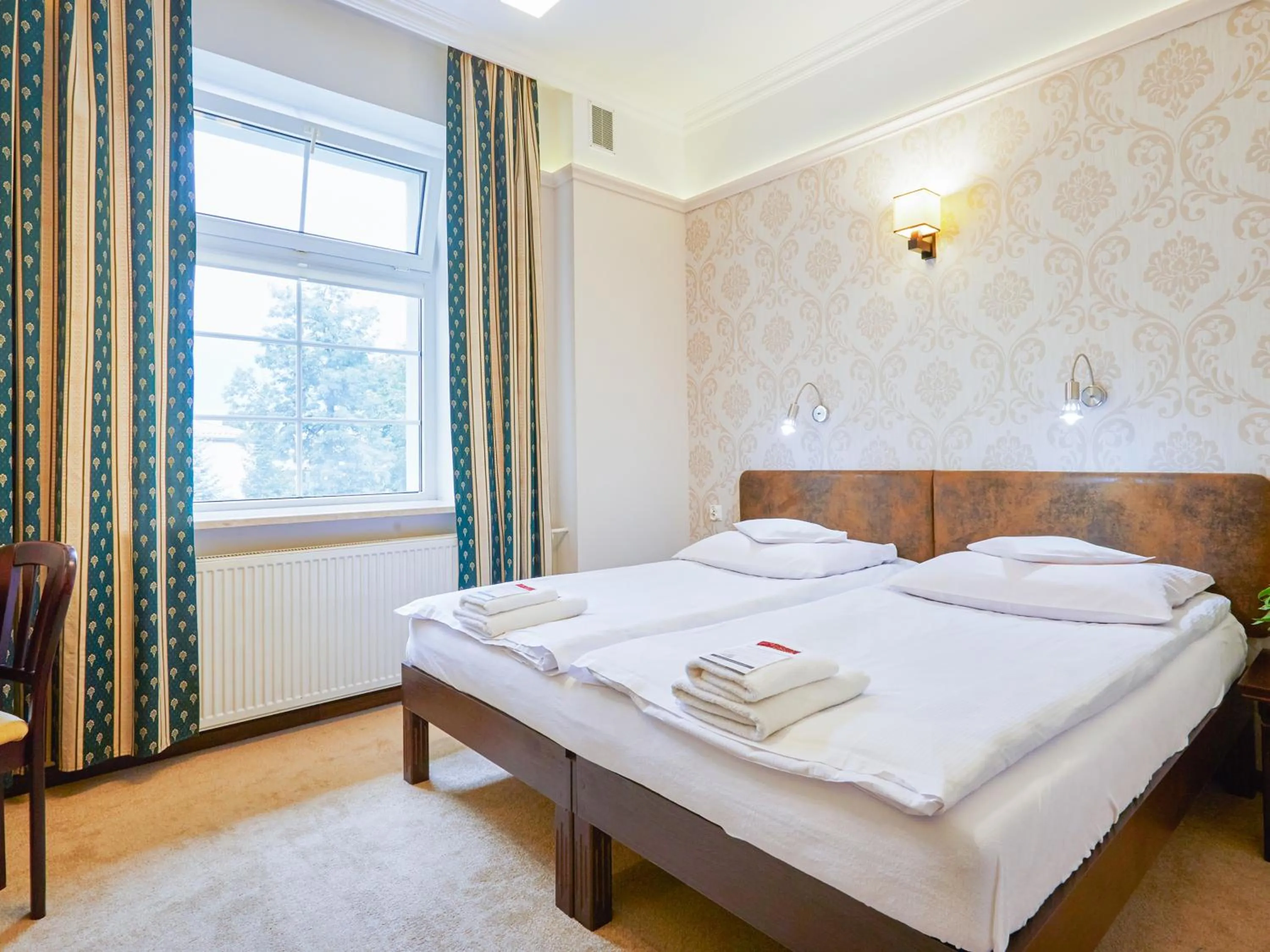 Bed in Hotel Senator Konferencje & SPA