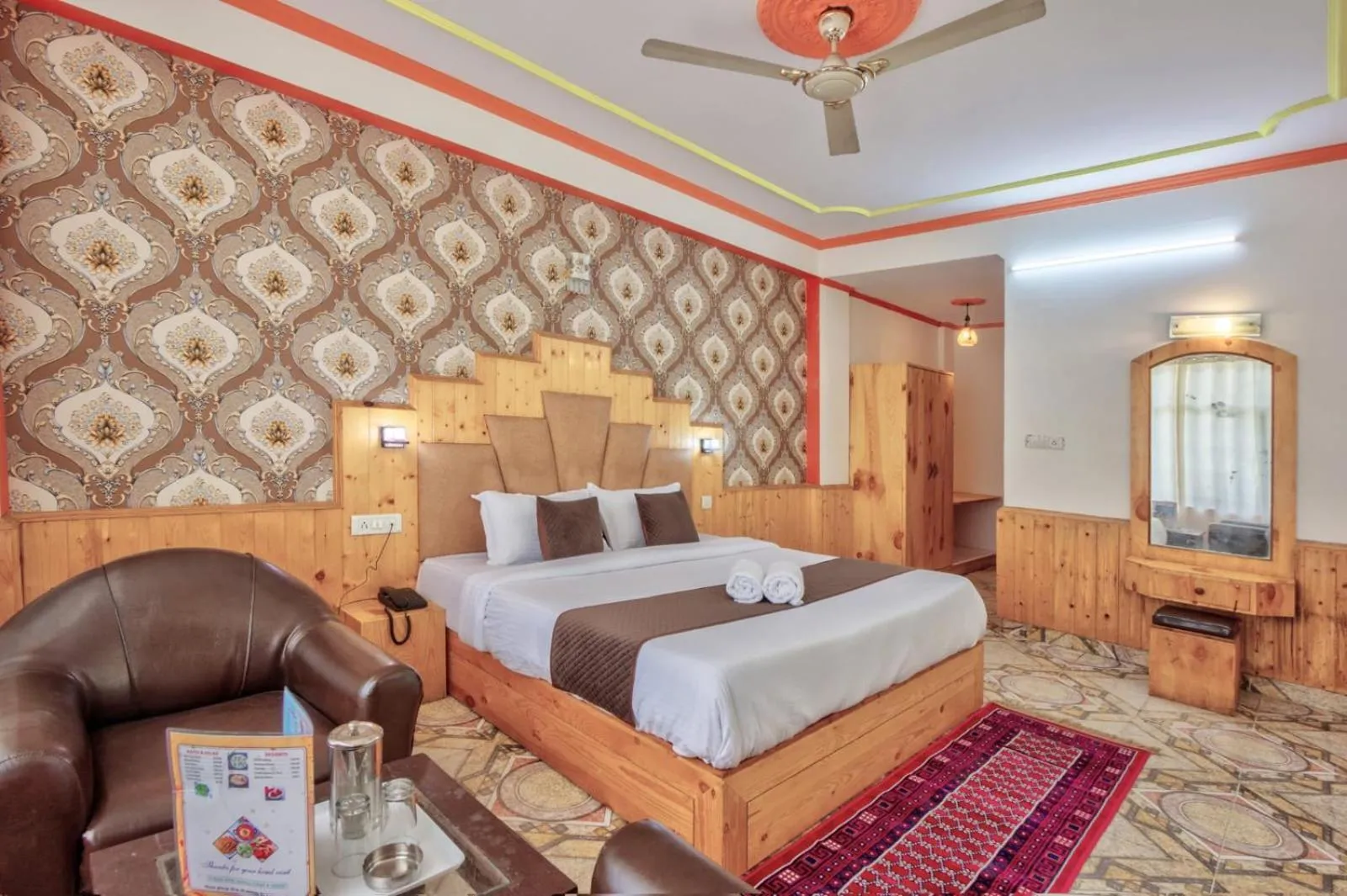Bed in Hotel Day Night