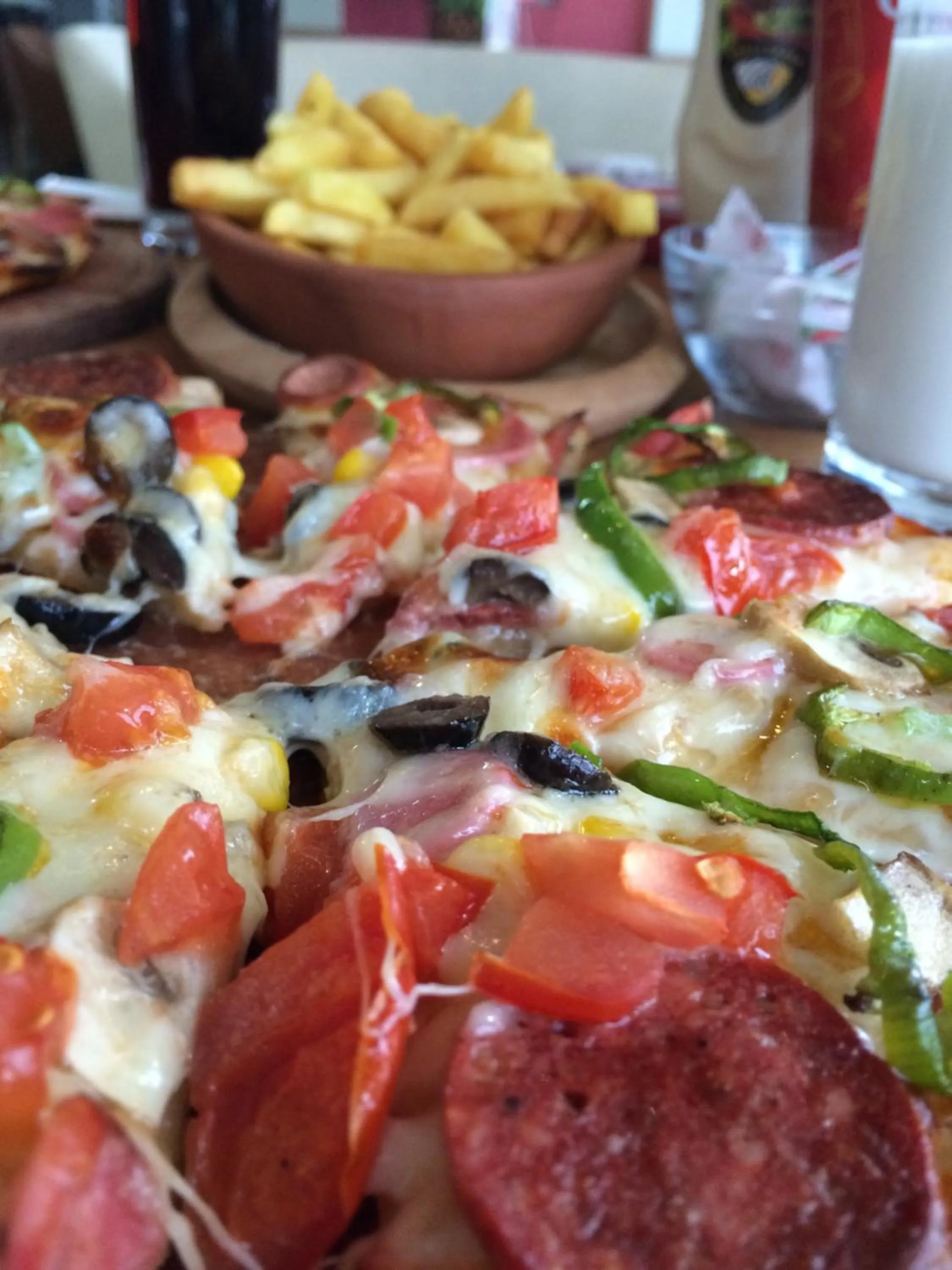 Food close-up in Bayraktar Hotel