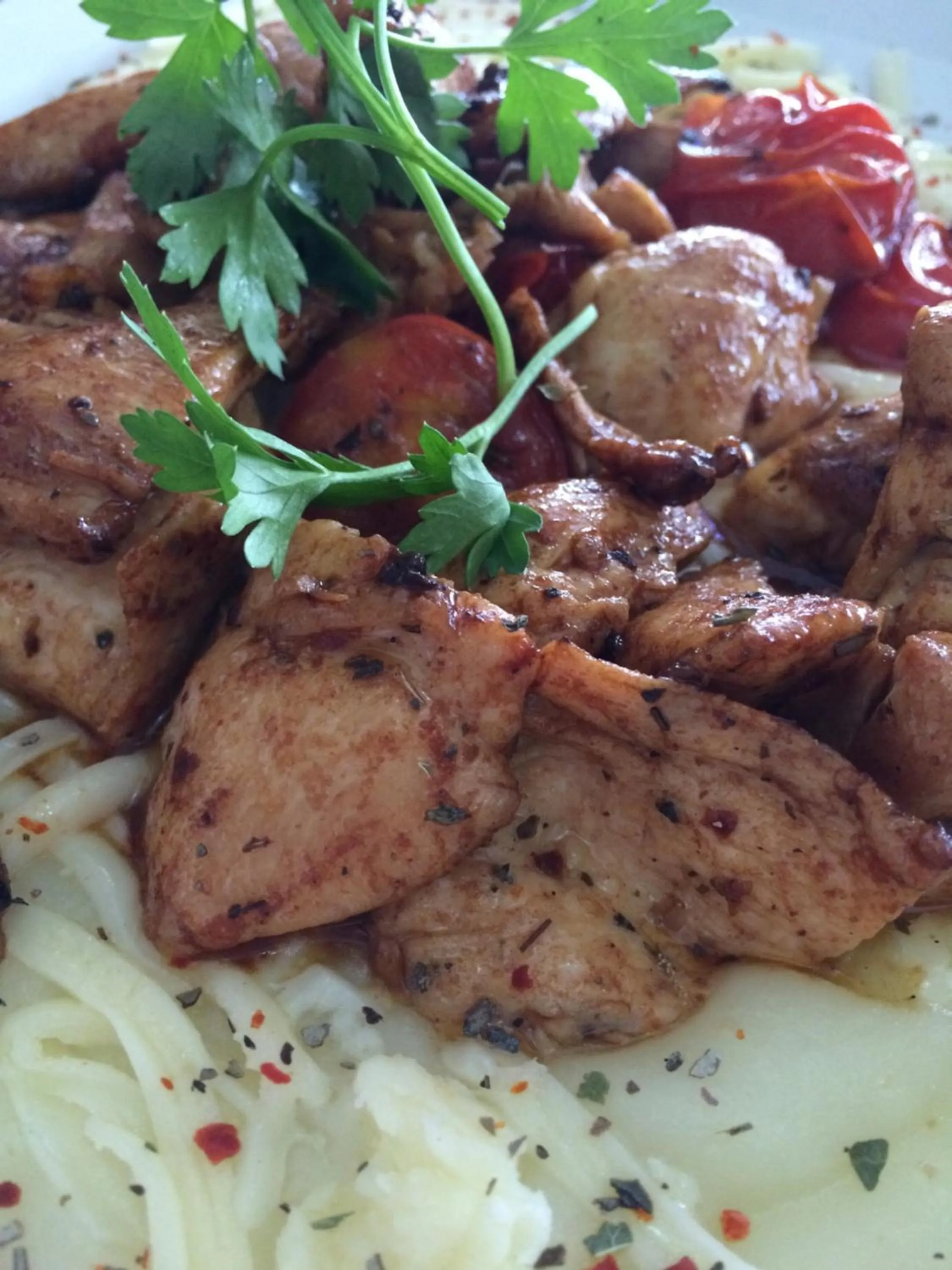 Food close-up in Bayraktar Hotel