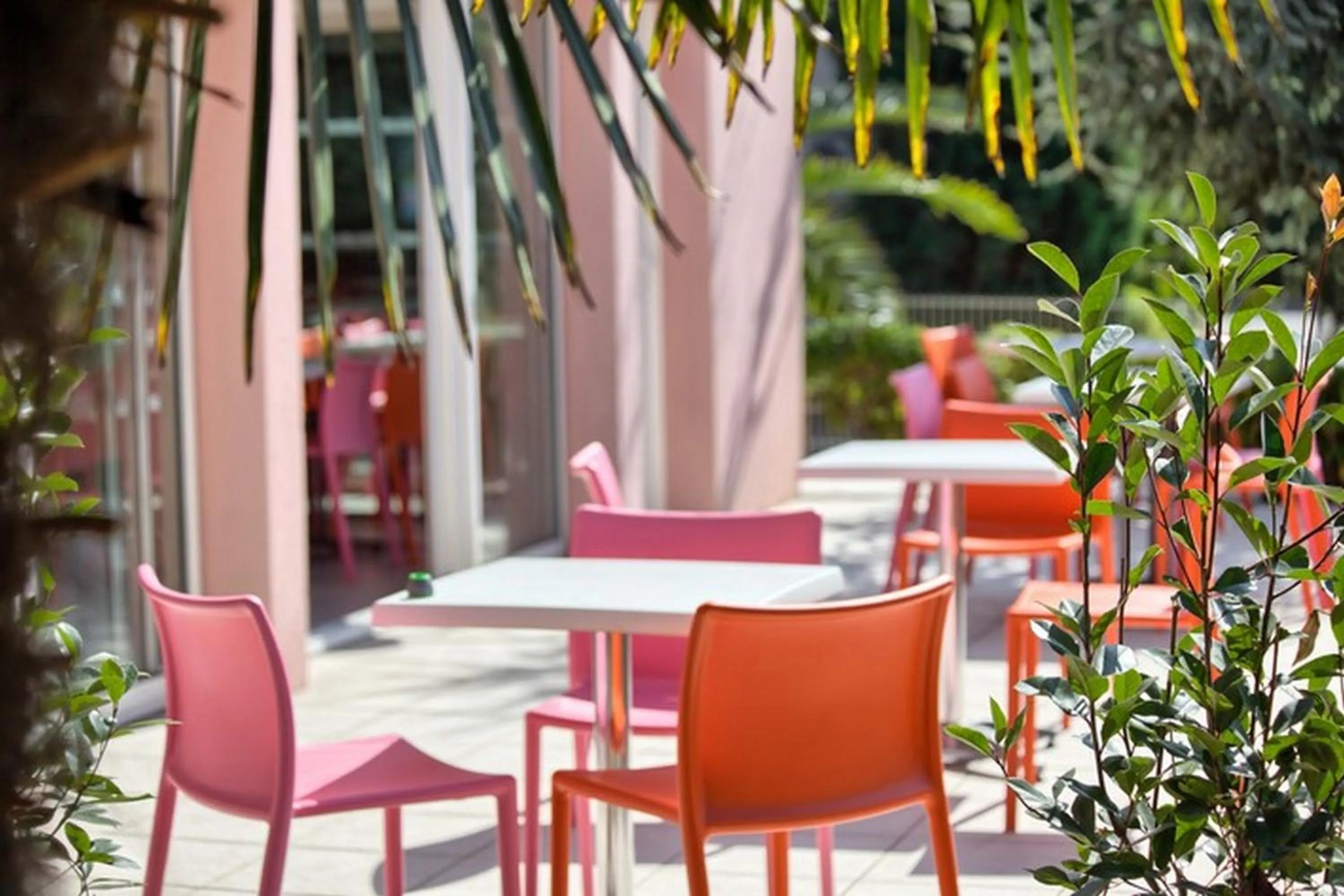 Balcony/Terrace in Hôtel Formules Club 2