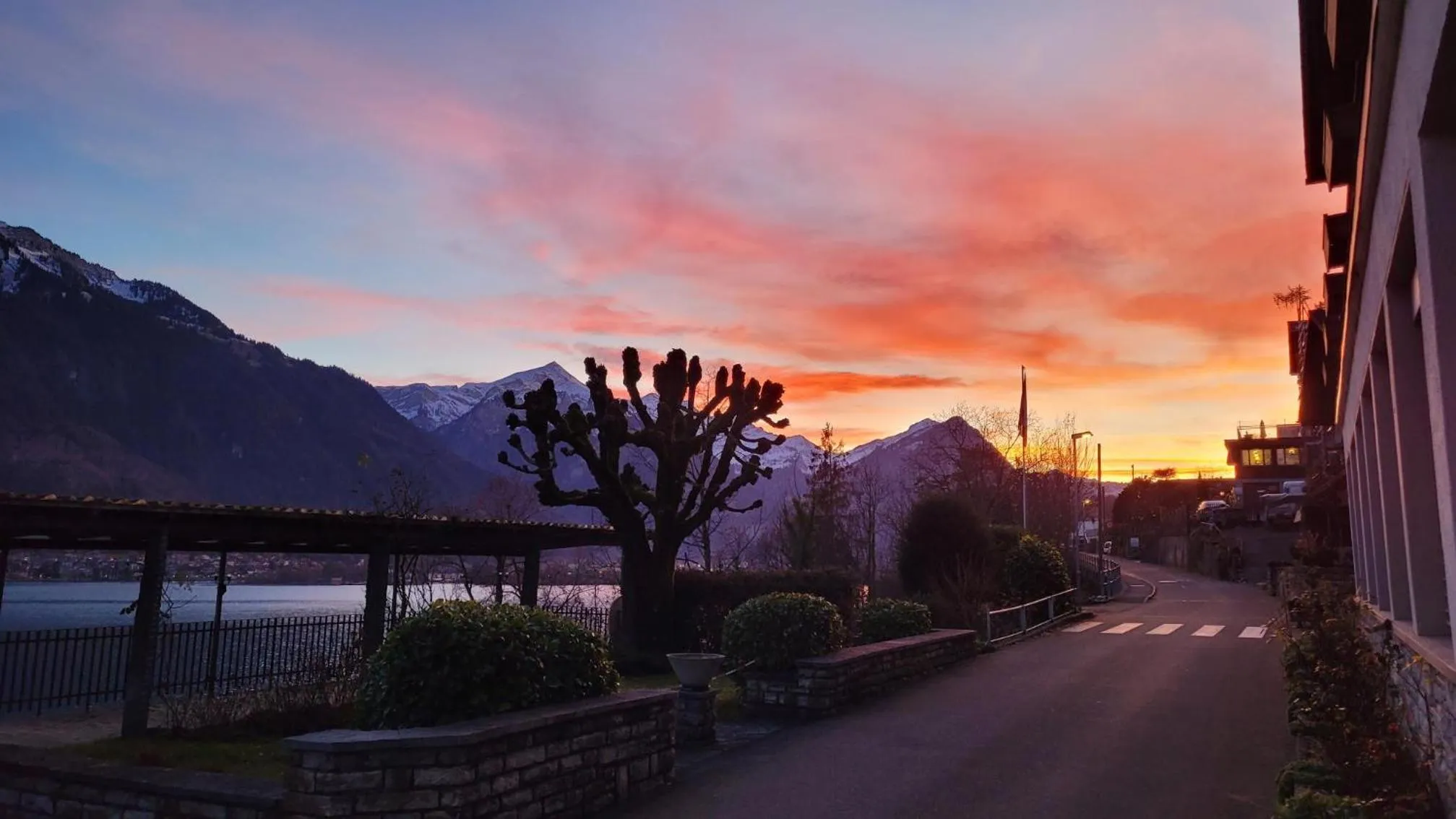 Natural landscape in Alpina Boutique Hotel Interlaken - Ringgenberg - Adults only !