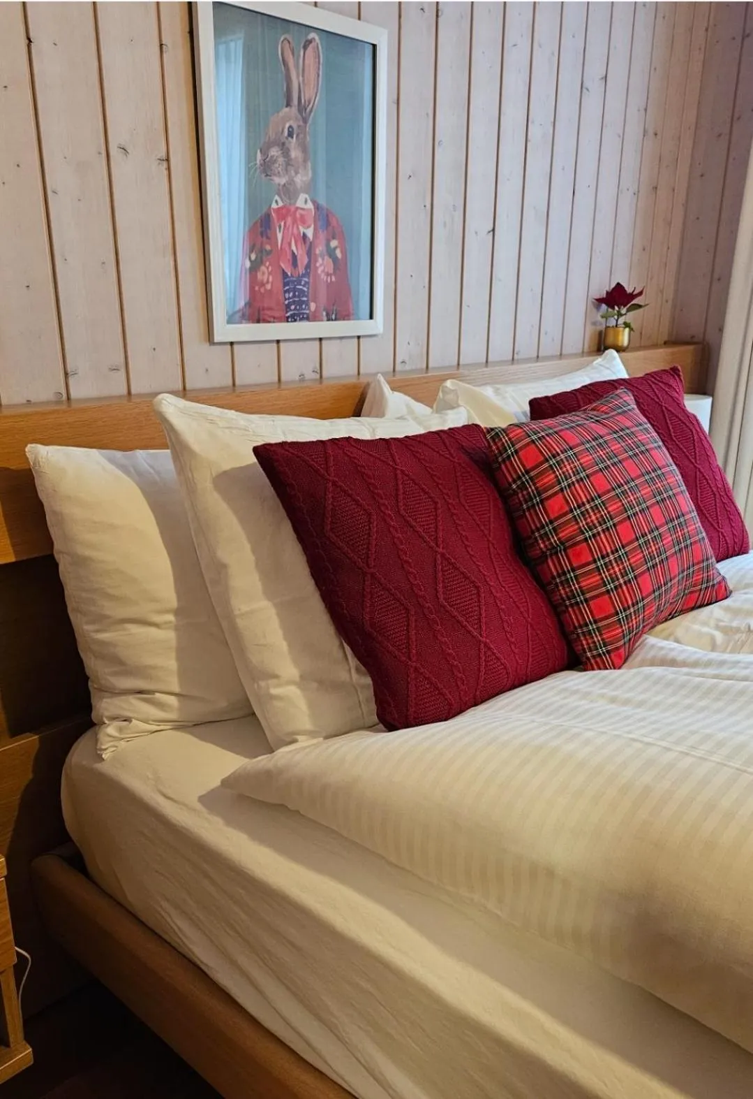 Bed in Alpina Boutique Hotel Interlaken - Ringgenberg - Adults only !
