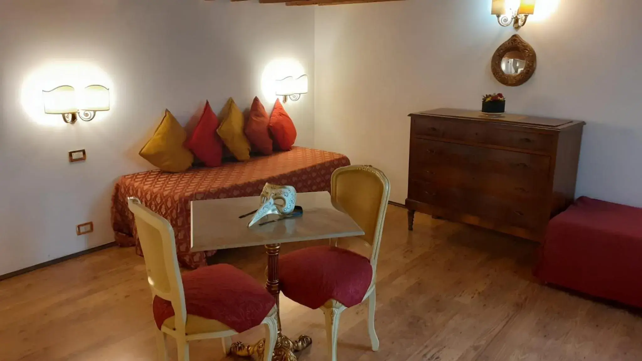 Living room in Locanda Barbarigo Living room in Locanda Barbarigo