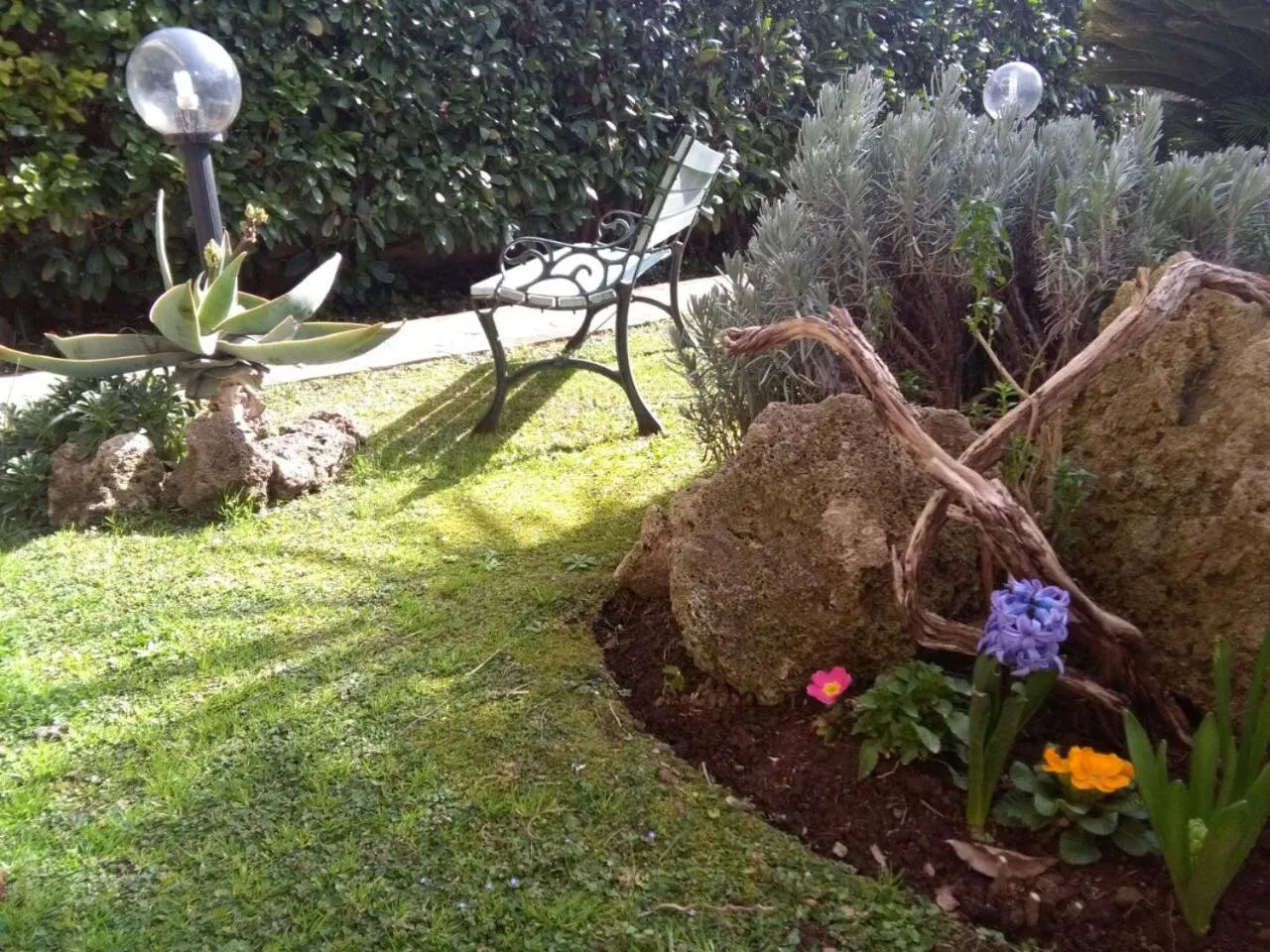 Garden view in Casa Iovara