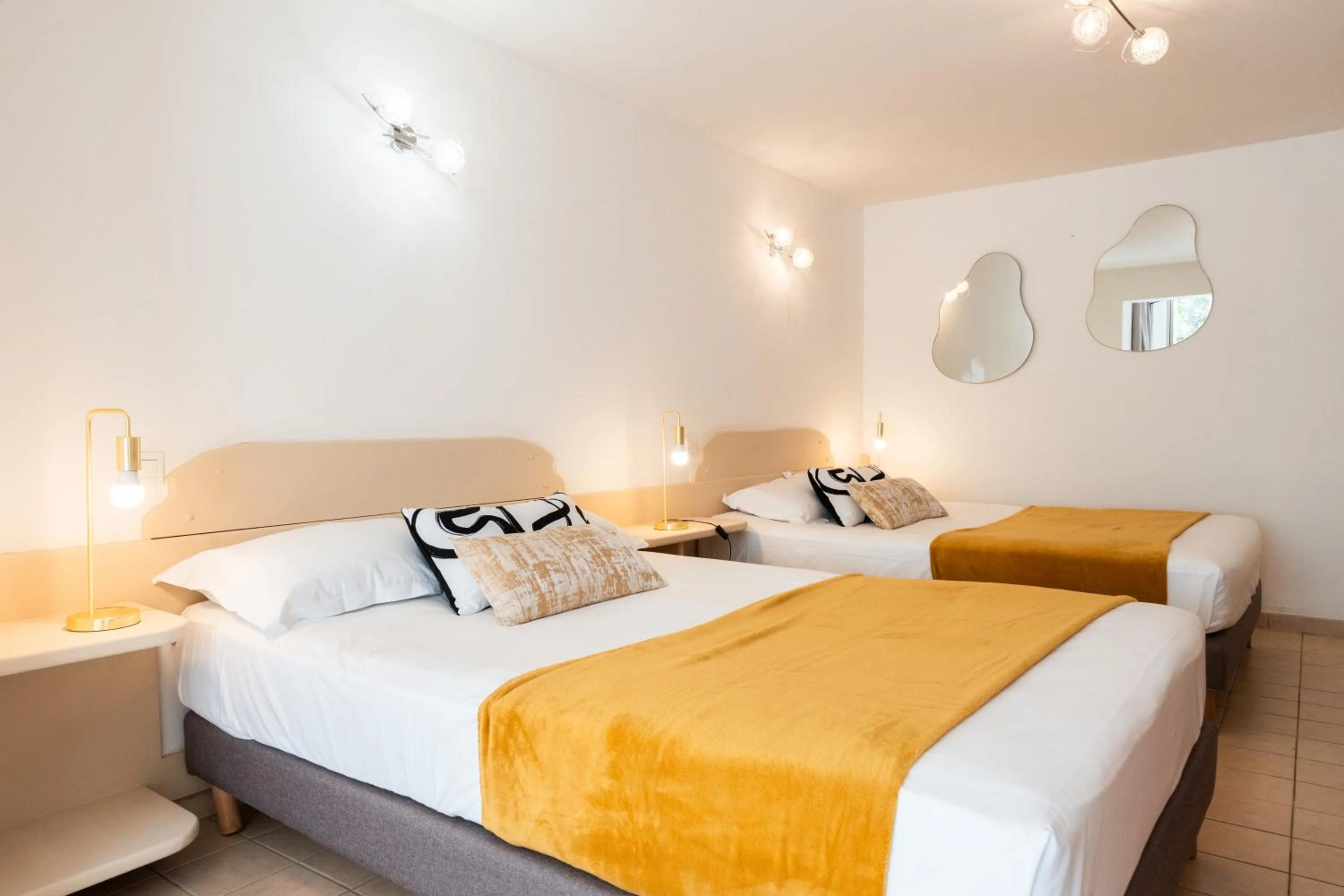 Bed in Hotel Arena le Refuge