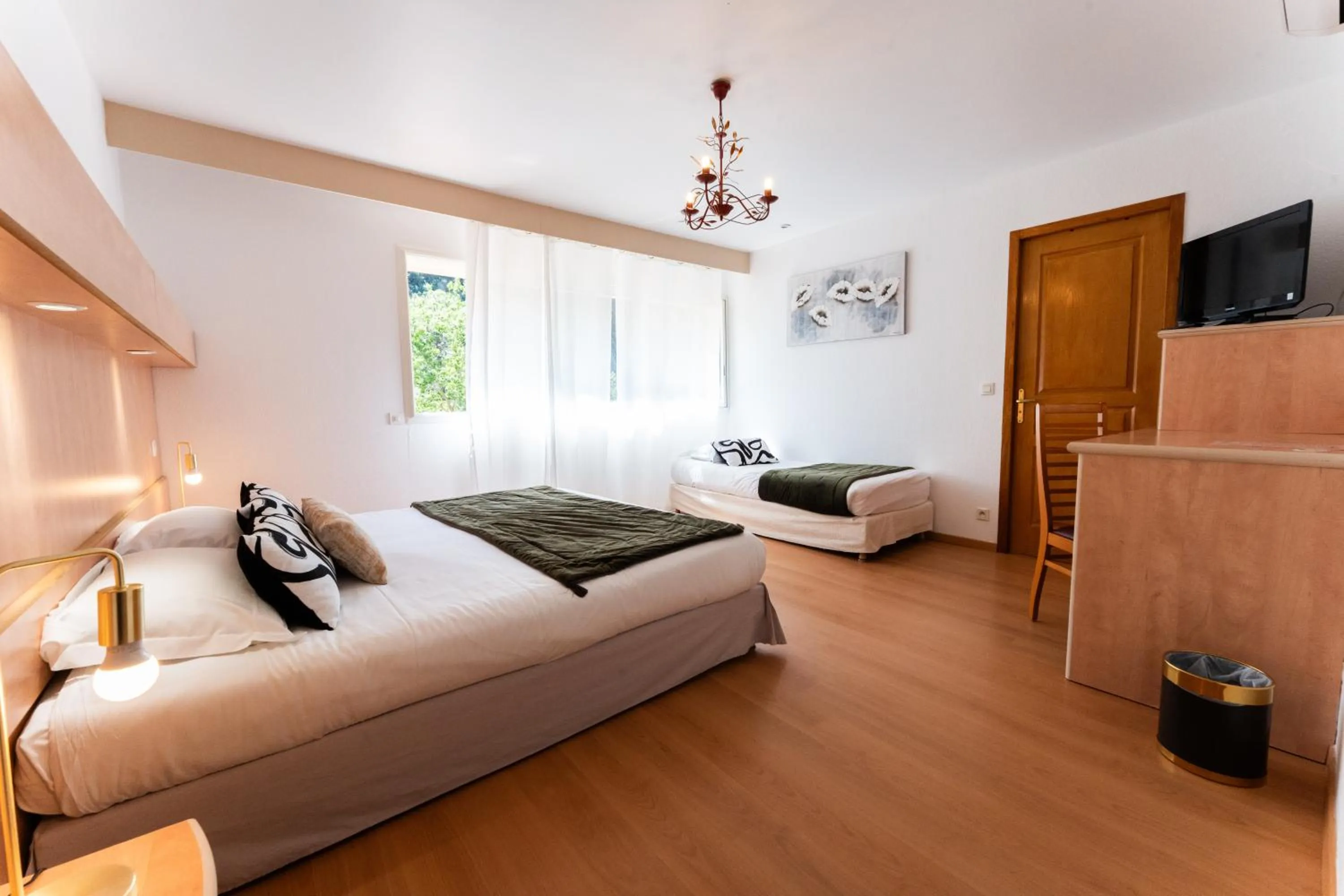 Bed in Hotel Arena le Refuge