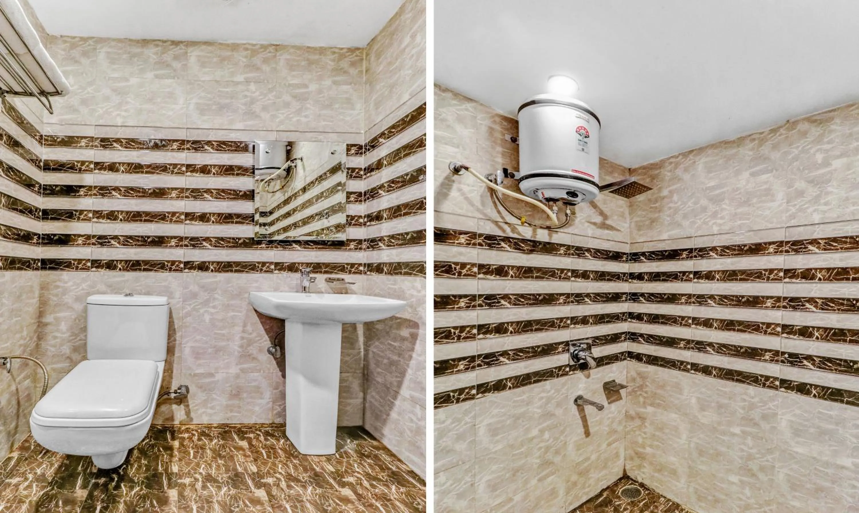 Shower in Hotel Royal Residency Near ISBT-Max Hospital Mohali Chandigarh