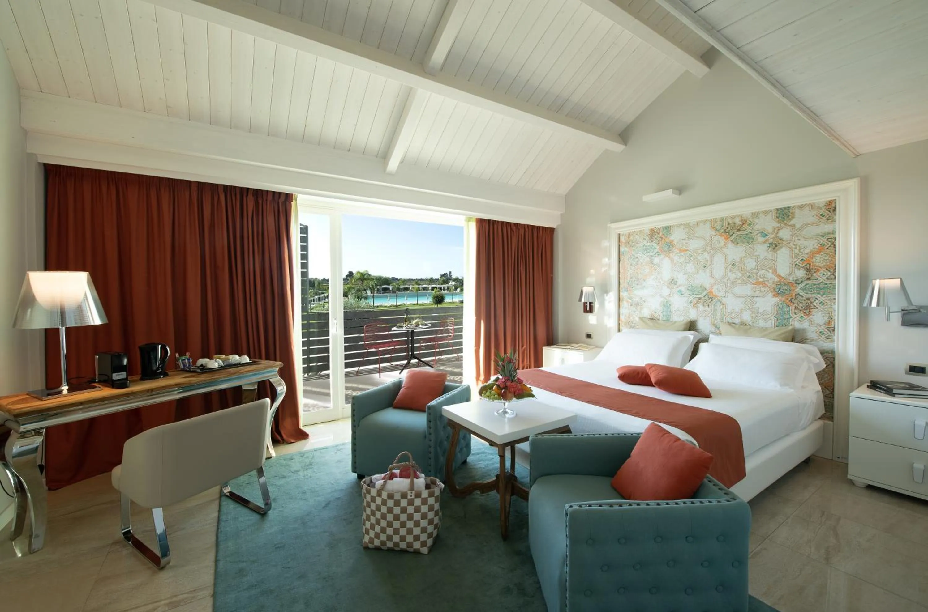 Bed in Wellness Spa Hotel Principe Fitalia