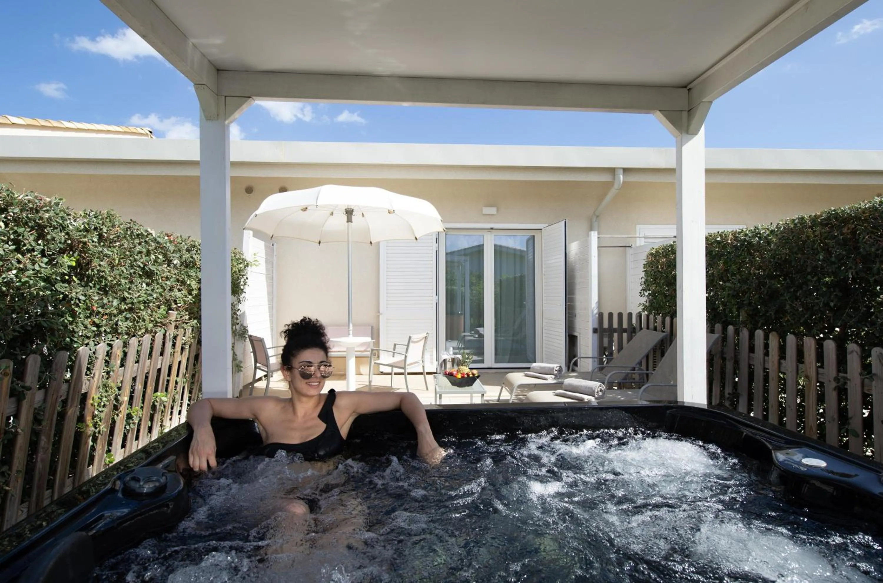 Balcony/Terrace in Wellness Spa Hotel Principe Fitalia