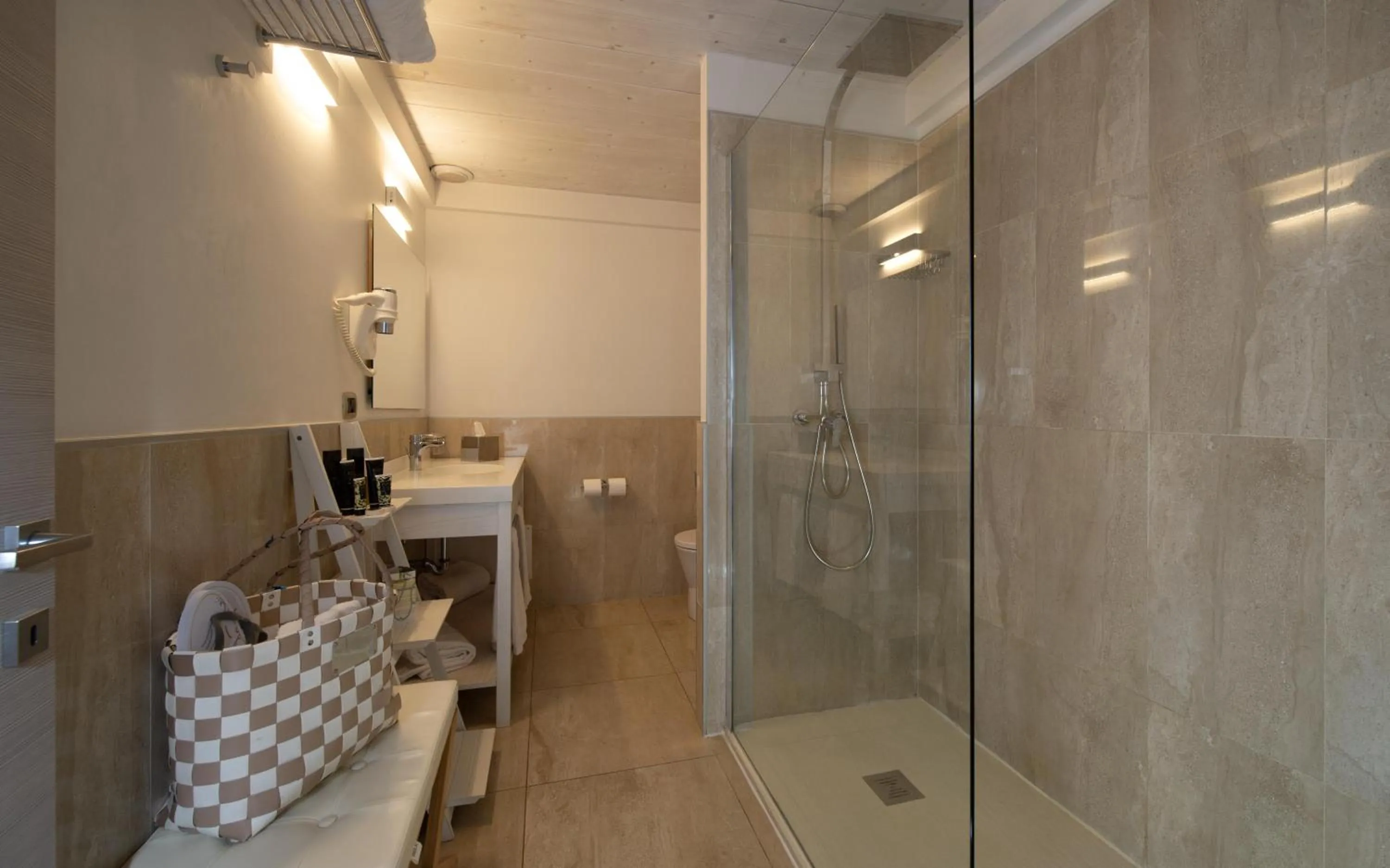 Bathroom in Wellness Spa Hotel Principe Fitalia