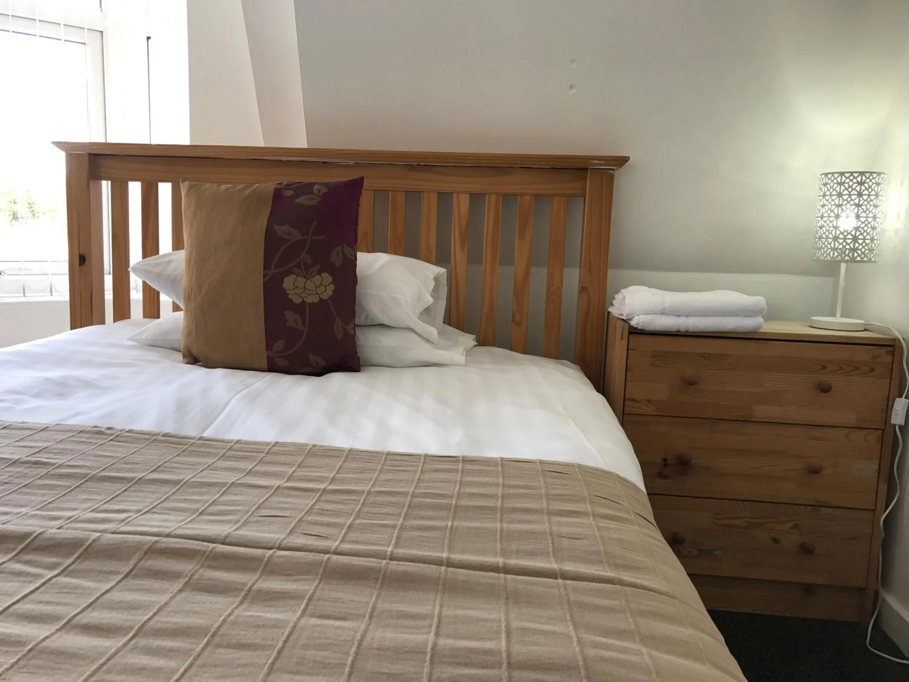 Bed in The Clifton Hotel Newcastle