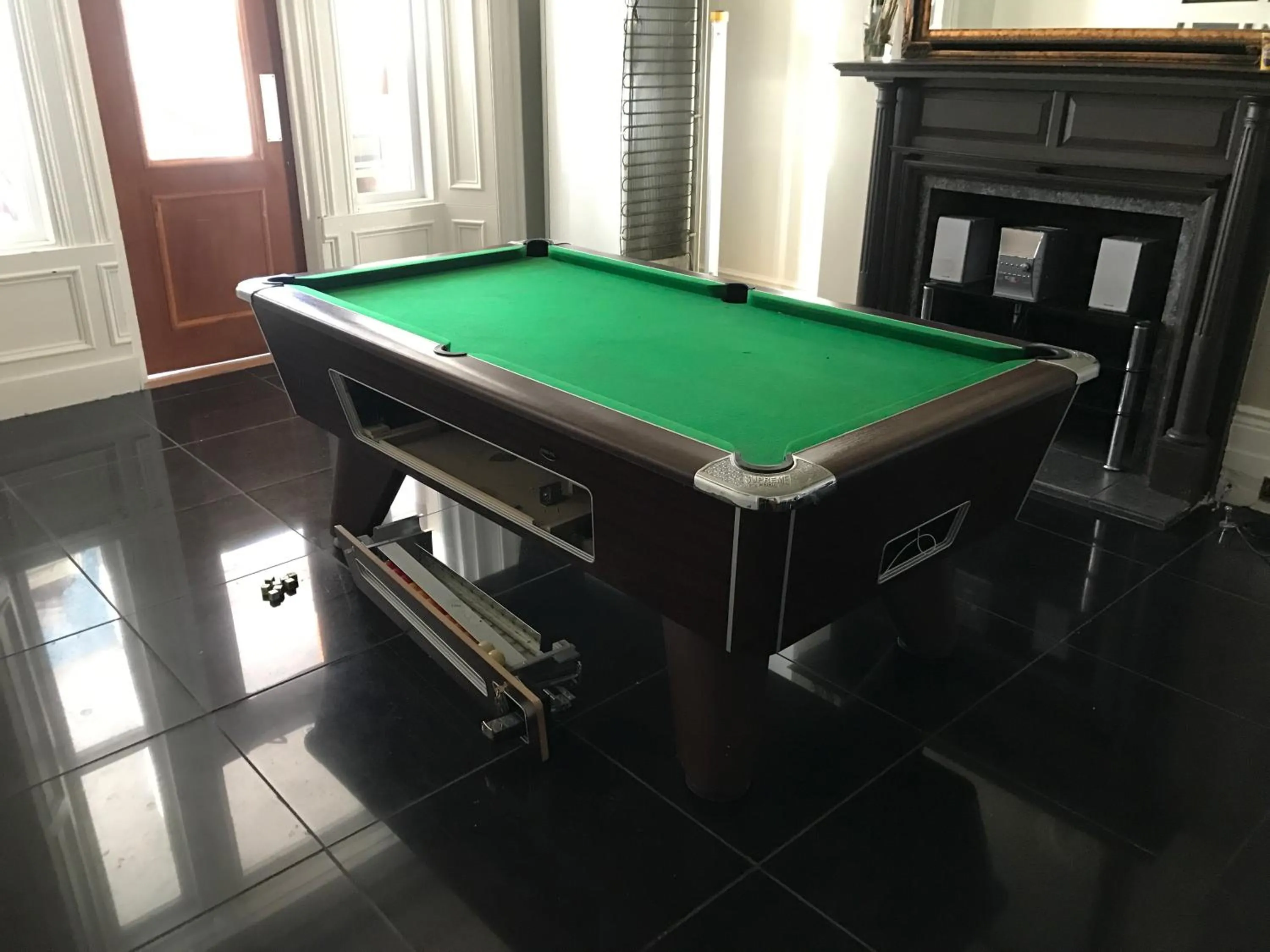 Game Room in The Clifton Hotel Newcastle