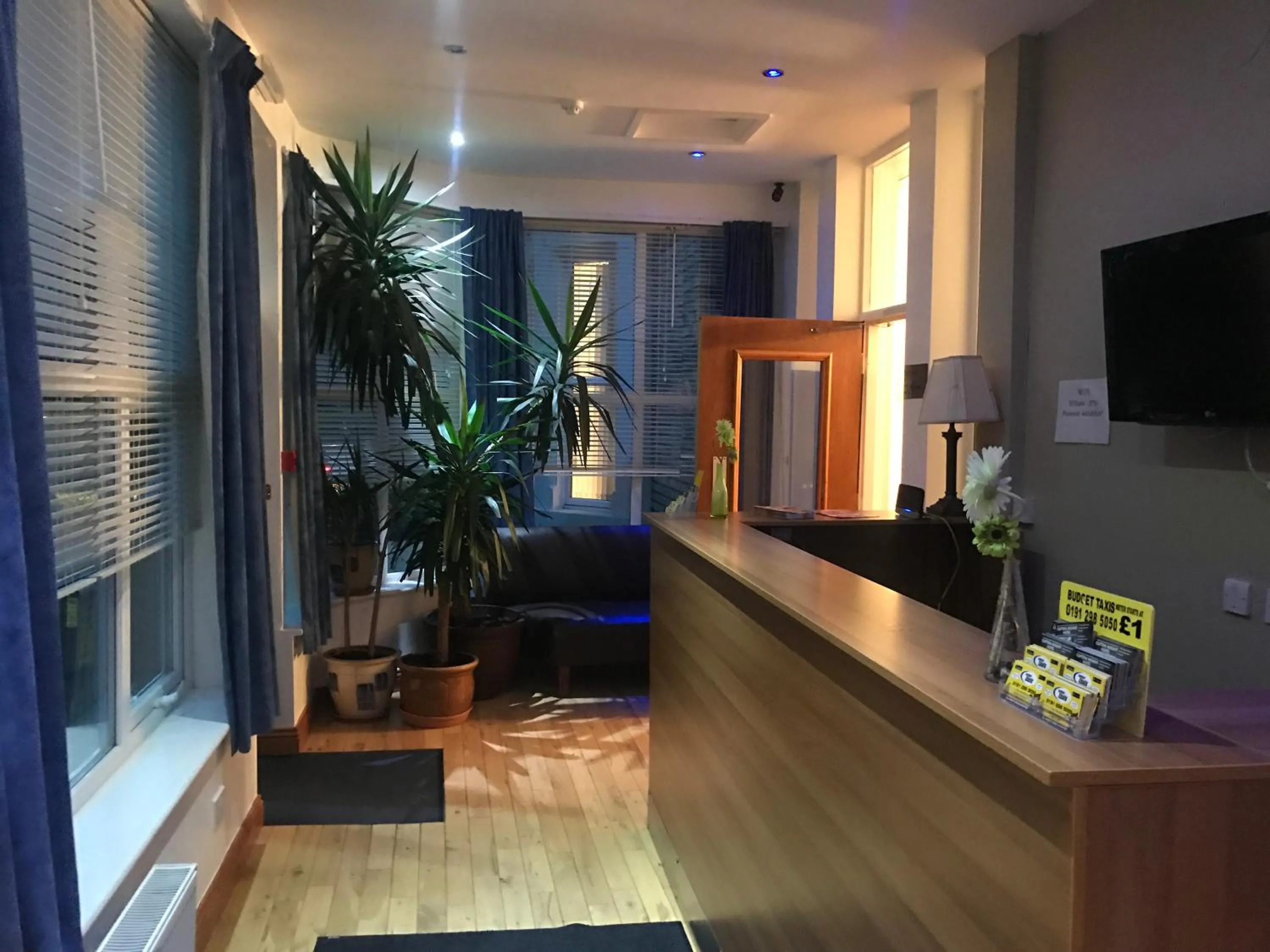 Lobby or reception in The Clifton Hotel Newcastle