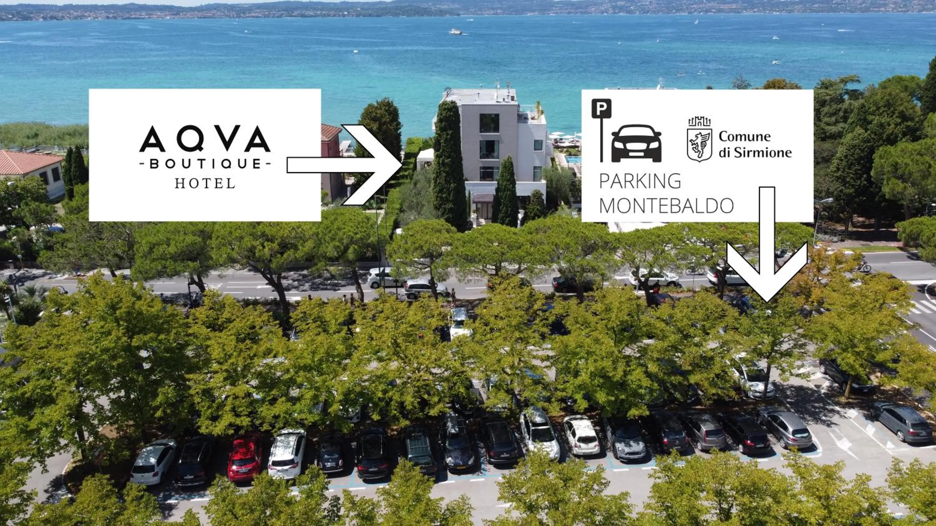 Parking in AQVA Boutique Hotel (Adults Only)